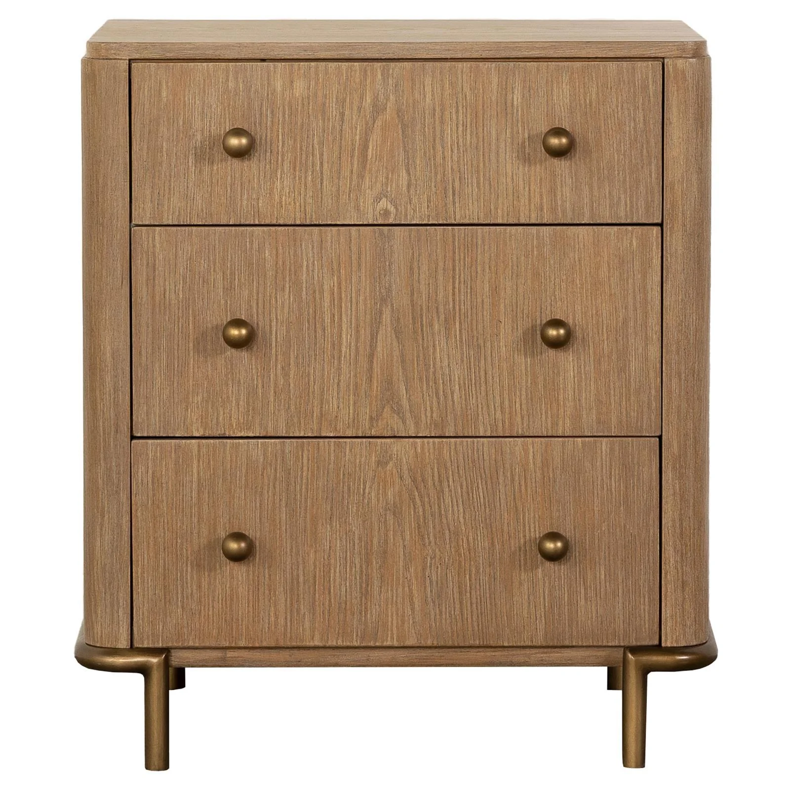 Coaster Furniture Arini 224302 3-Drawer Nightstand - Sand Wash - Image 3