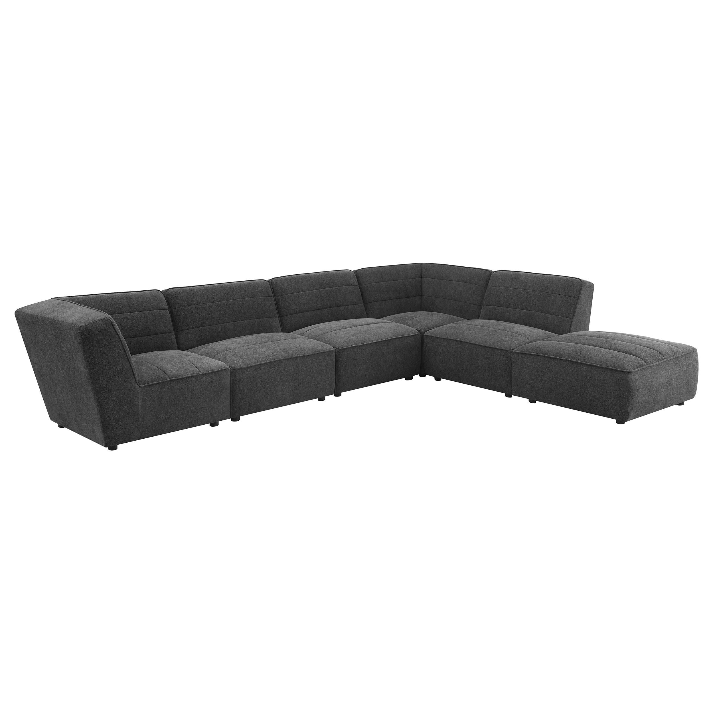 Coaster Furniture 552081-SET Sectional - Dark Charcoal - Image 1