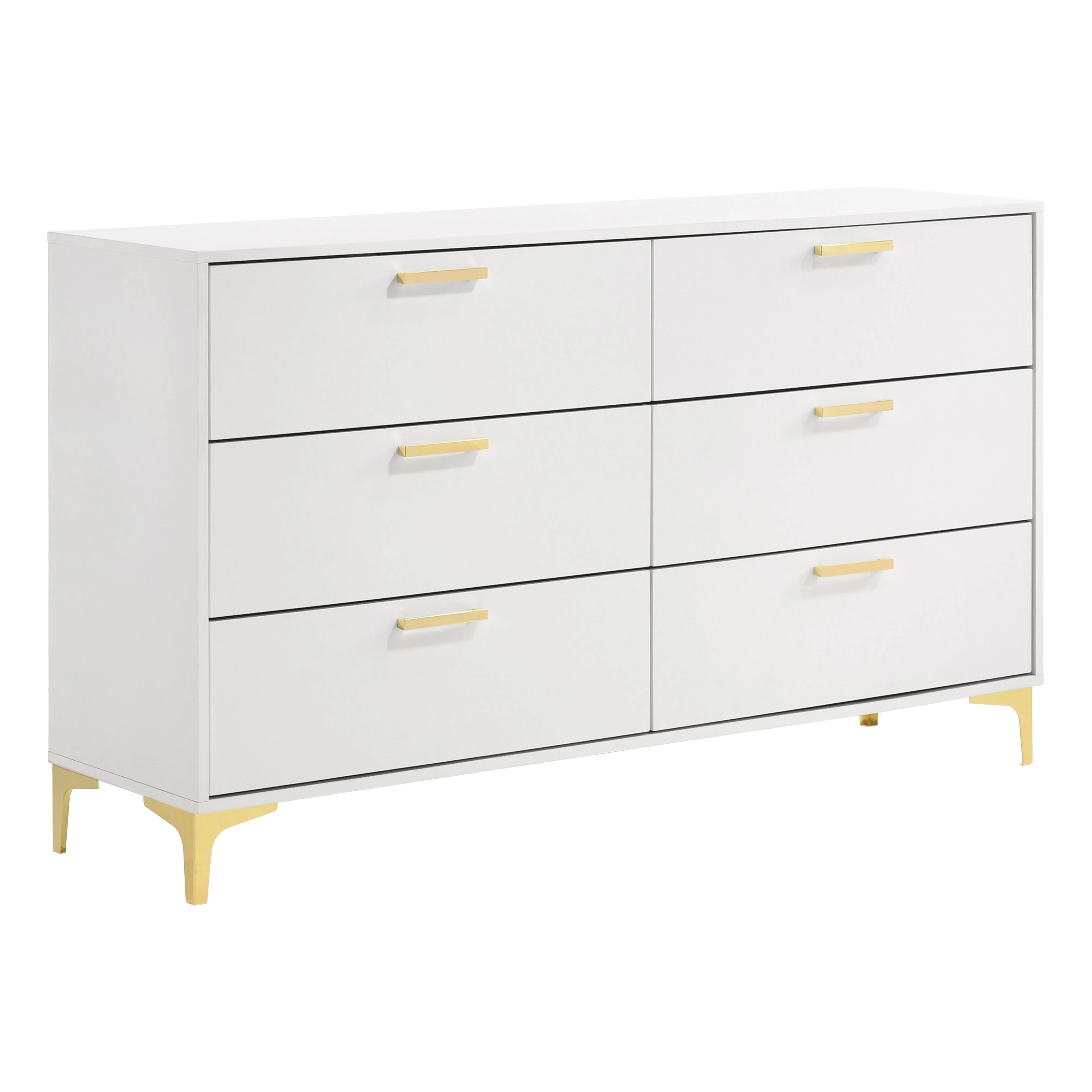 Coaster Furniture Kendall 224403 6-Drawer Dresser - White - Image 1
