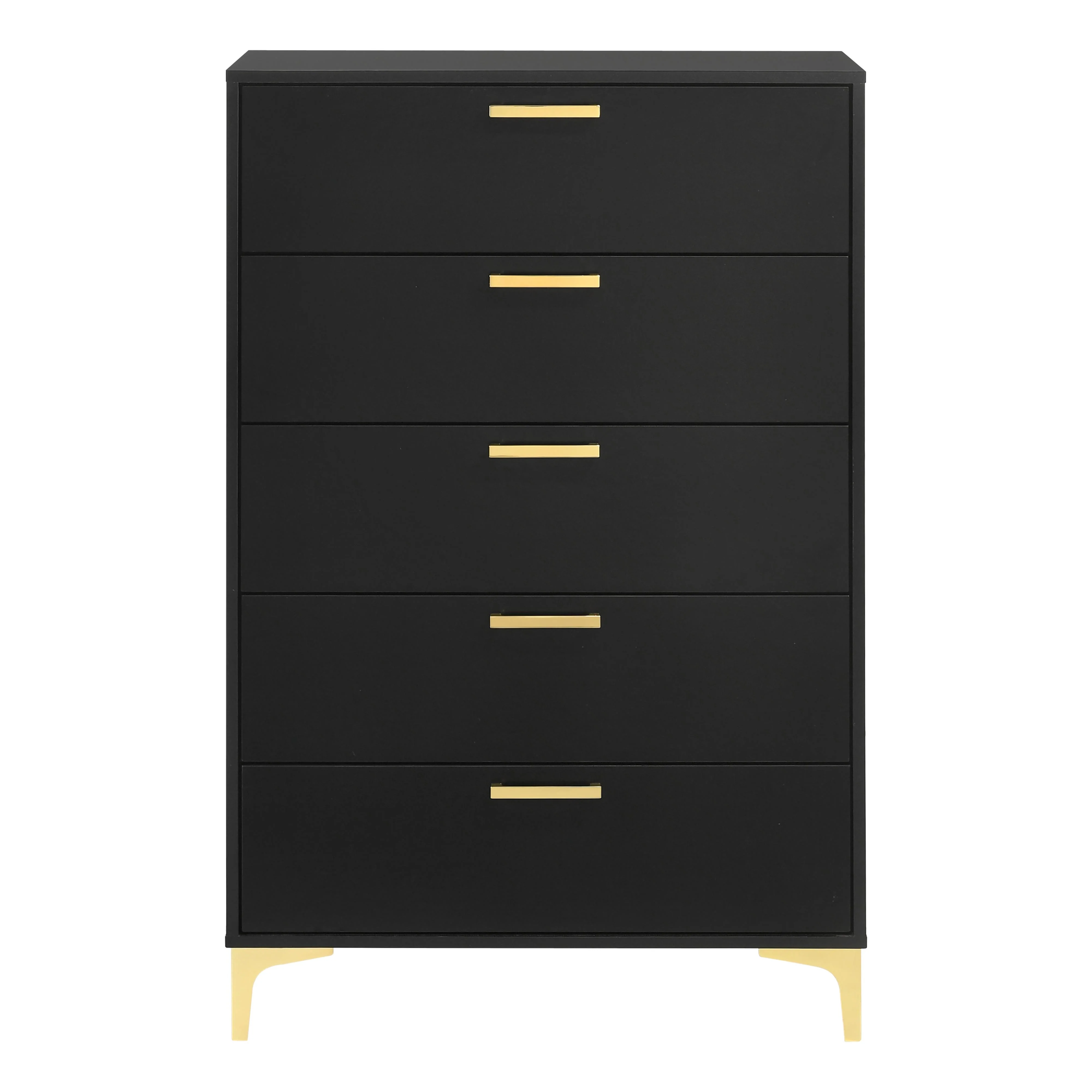 Coaster Furniture Kendall 224455 5-Drawer Bedroom Chest - Black - Image 3