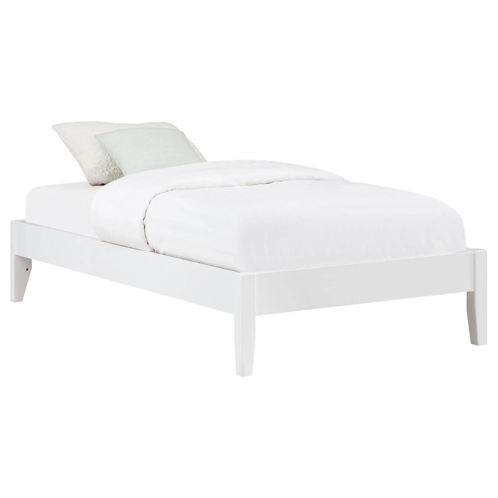 Coaster Furniture Hounslow 306128T Twin Universal Platform Bed - White - Image 3