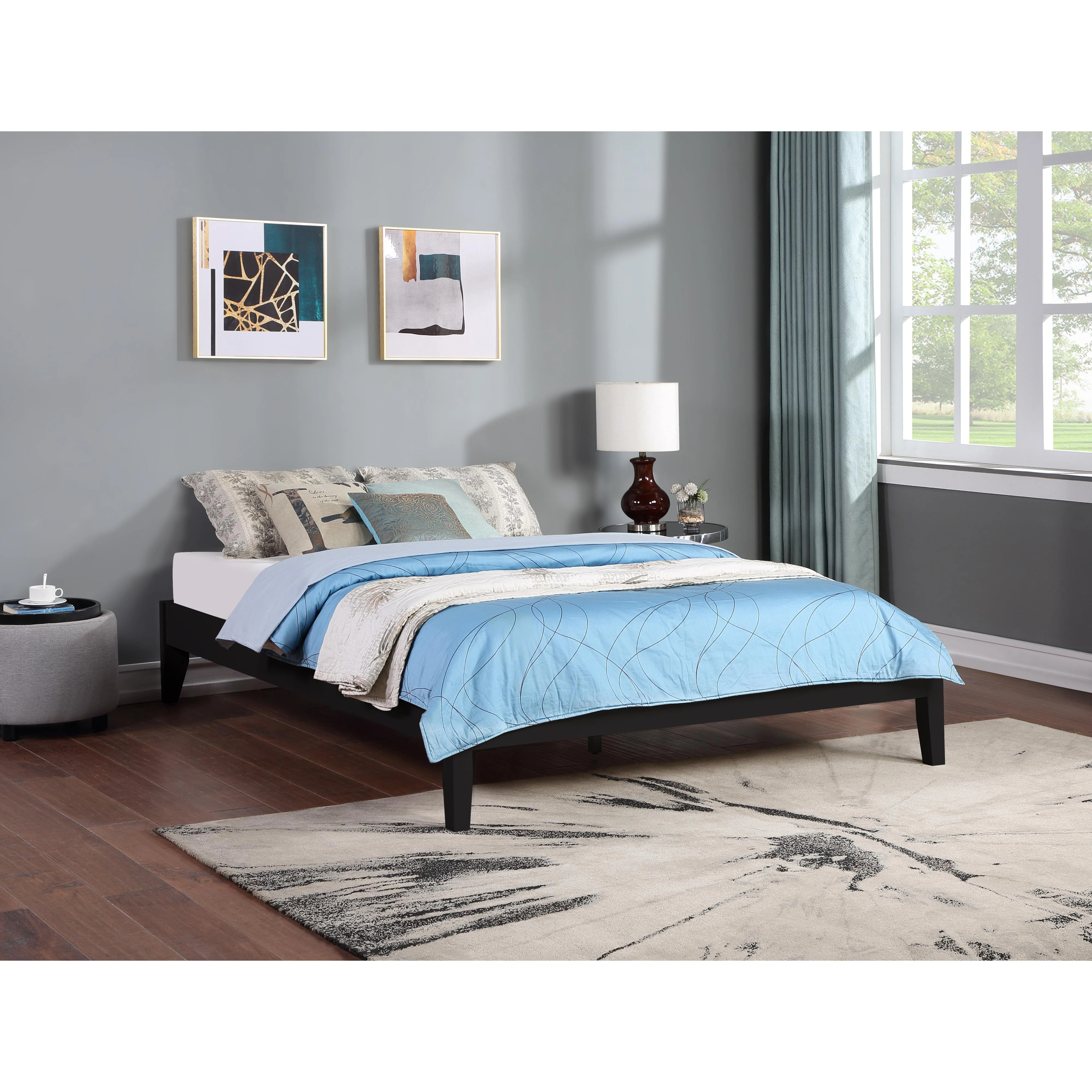 Coaster Furniture Hounslow 306129Q Queen Universal Platform Bed - Black - Image 2
