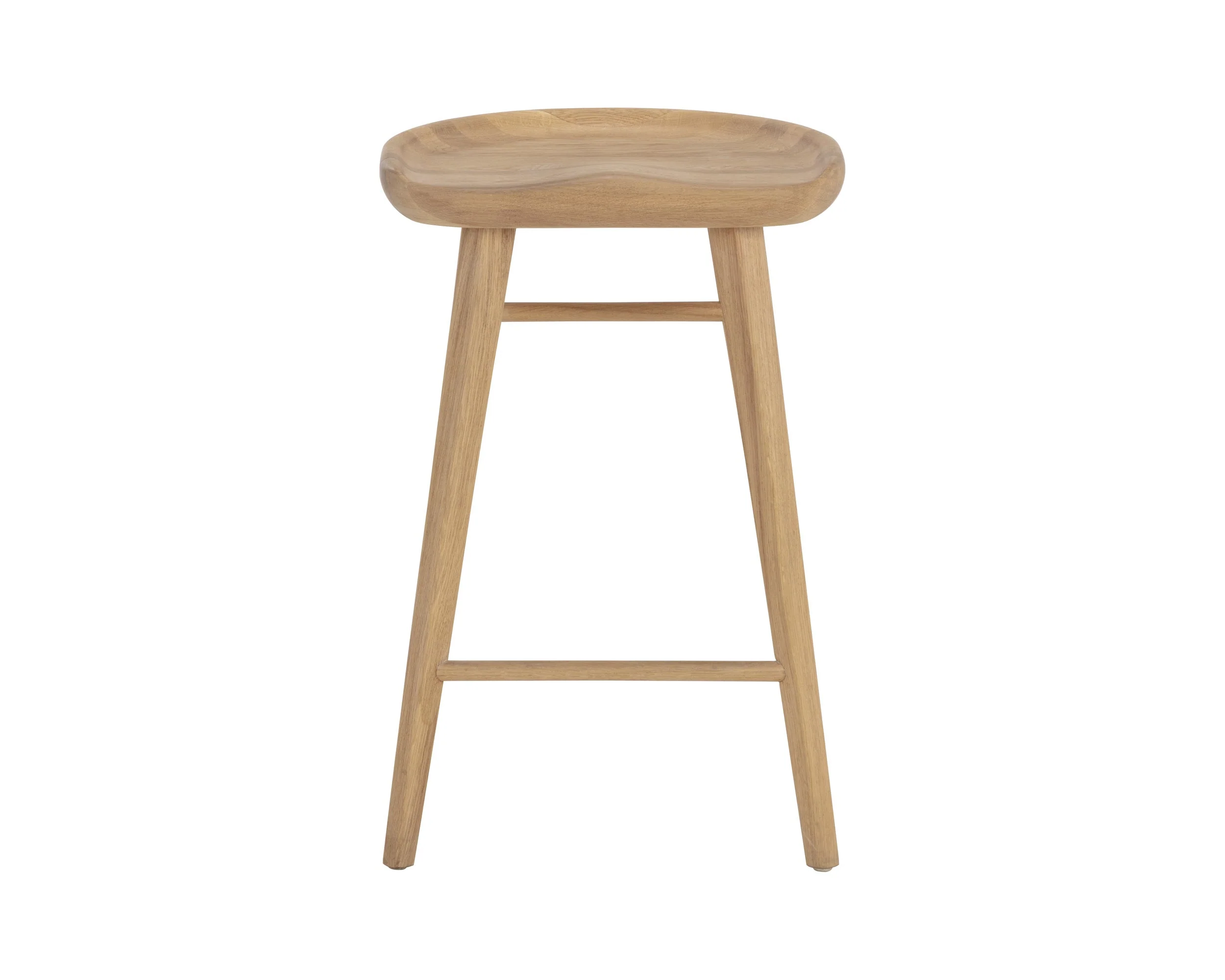 Dominic Counter Stool - Light Oak - Image 2