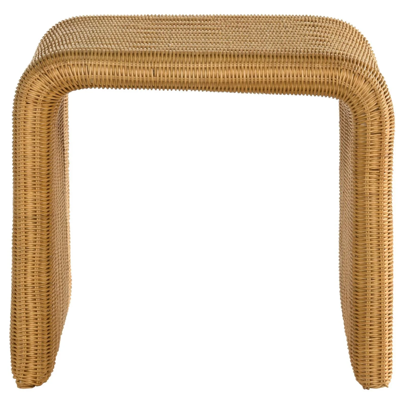 Coaster Furniture Juanita 709817 Square Woven Rattan End Table - Natural - Image 3