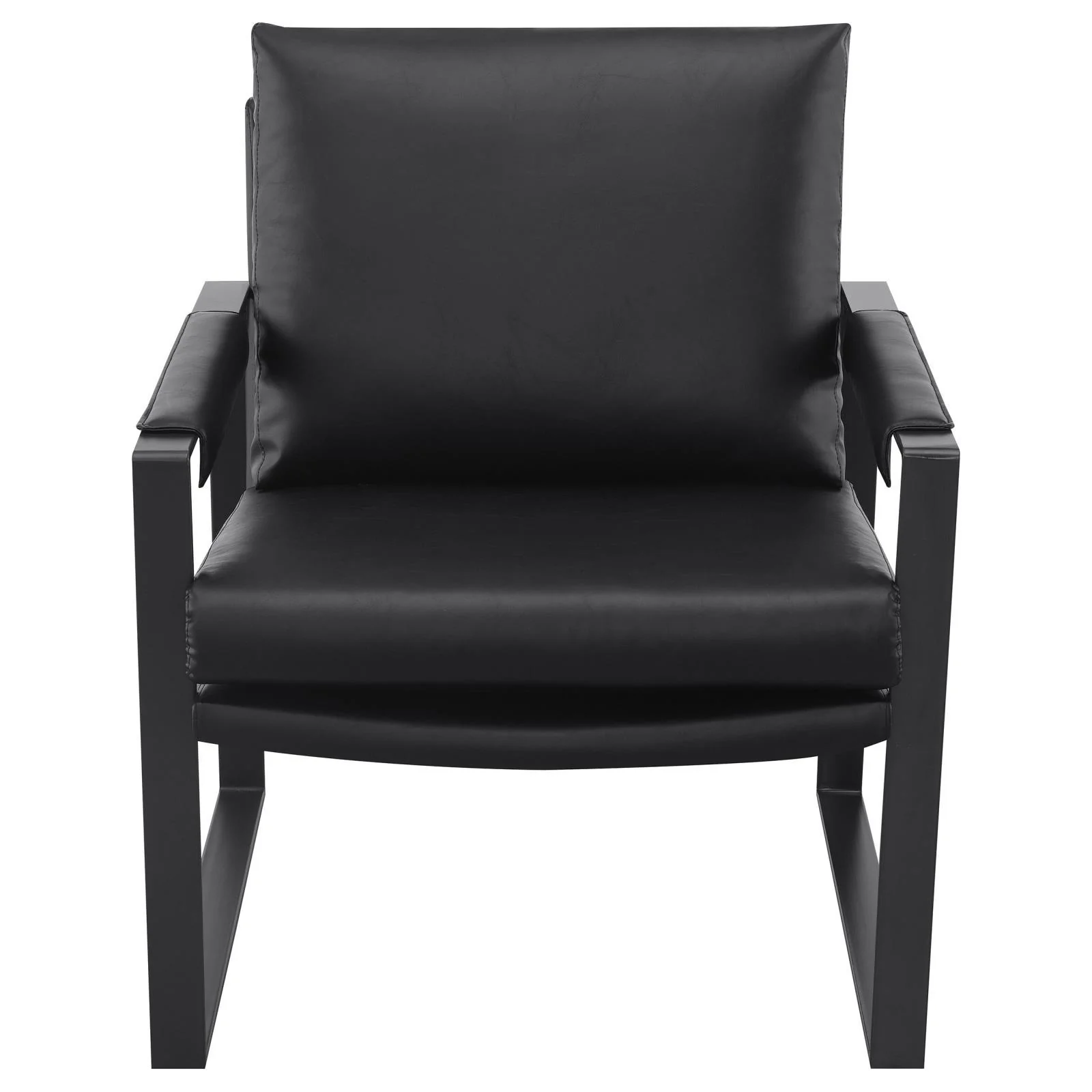 Coaster Furniture Rosalind 903021 Upholstered Track Arm Accent Chair - Black - Image 3