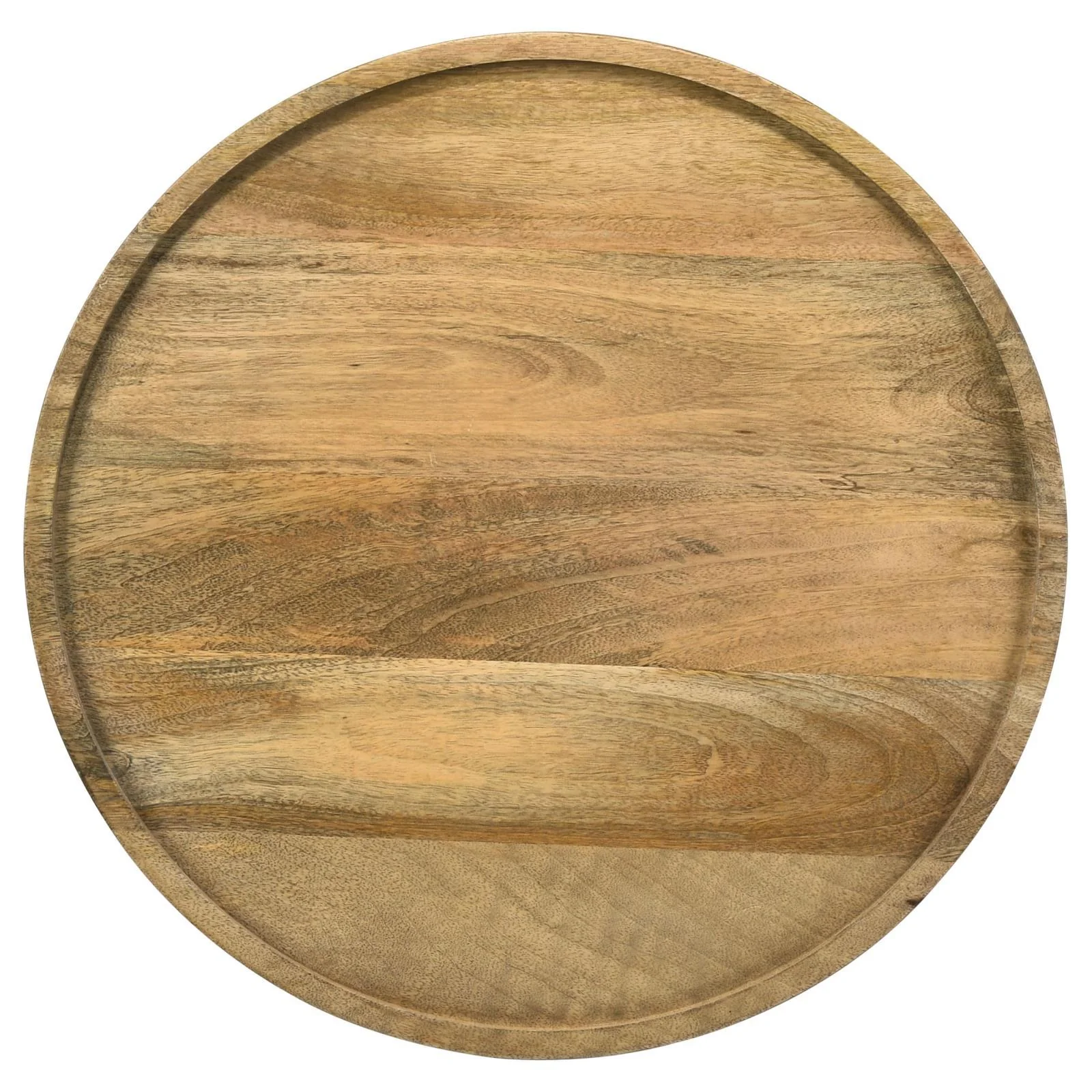 Coaster Furniture Ixia 915105 Round Solid Mango Wood Accent Side Table - Natural - Image 3