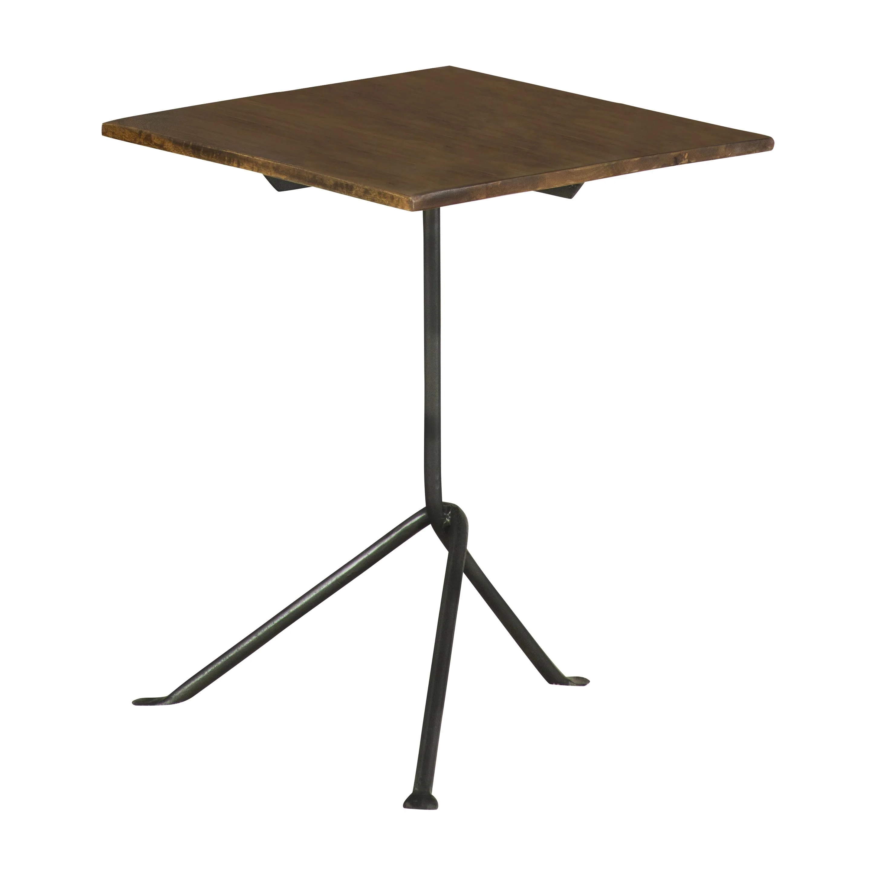 Coaster Furniture Heitor 931206 Square Wood Top Accent Side Table - Dark Brown - Image 1