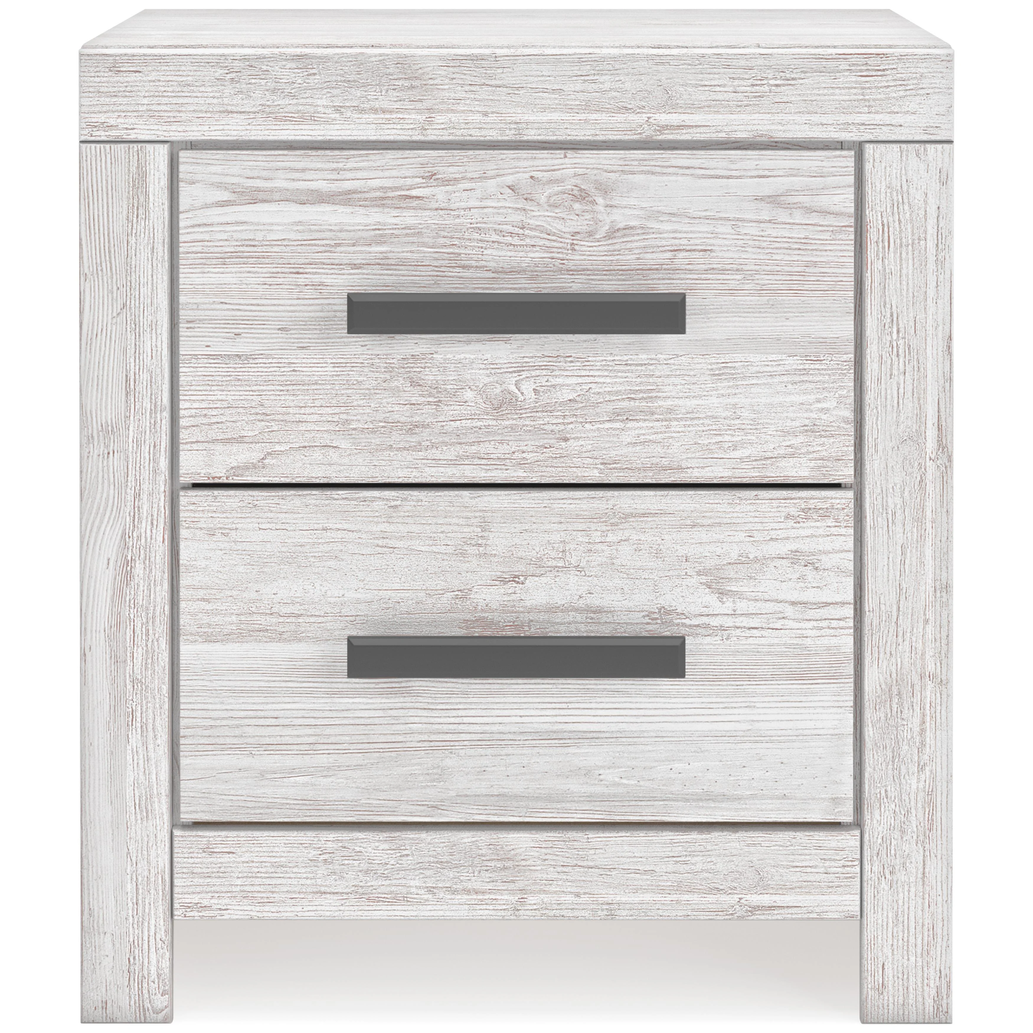 Signature Design by Ashley Cayboni B3788-92 Two Drawer Night Stand - Image 3