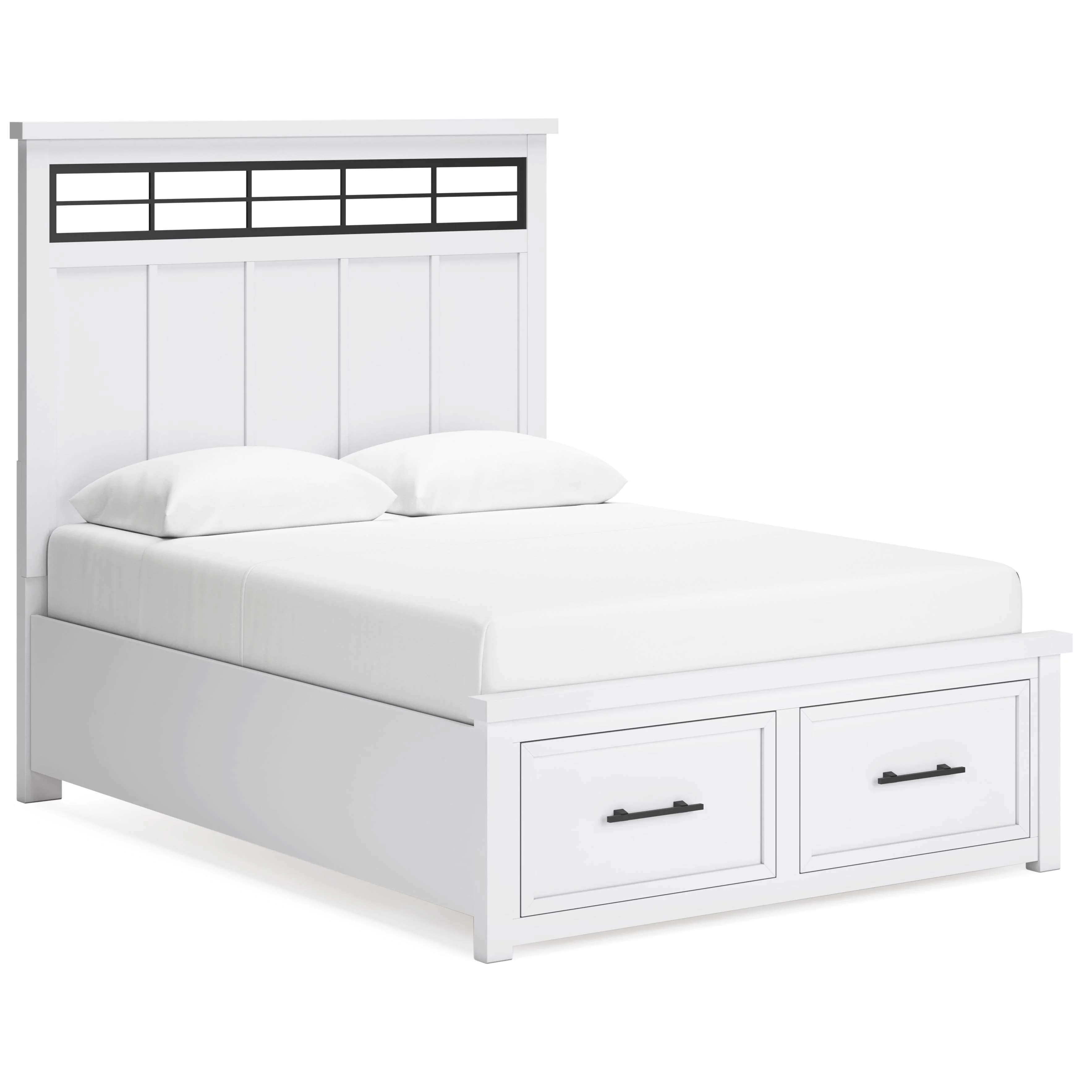 Benchcraft Ashbryn B844B2 Queen Panel Storage Bed