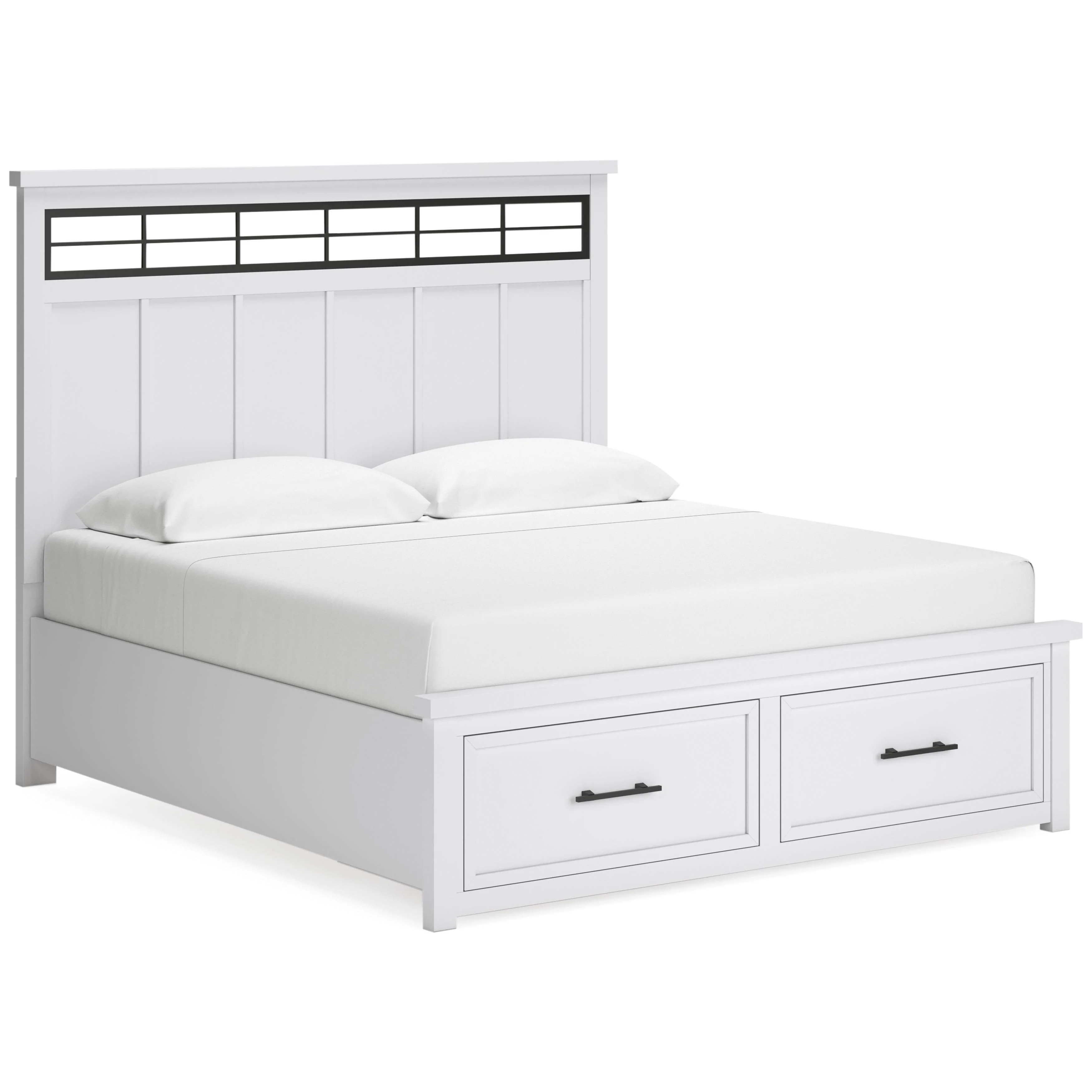 Benchcraft Ashbryn B844B4 King Panel Storage Bed