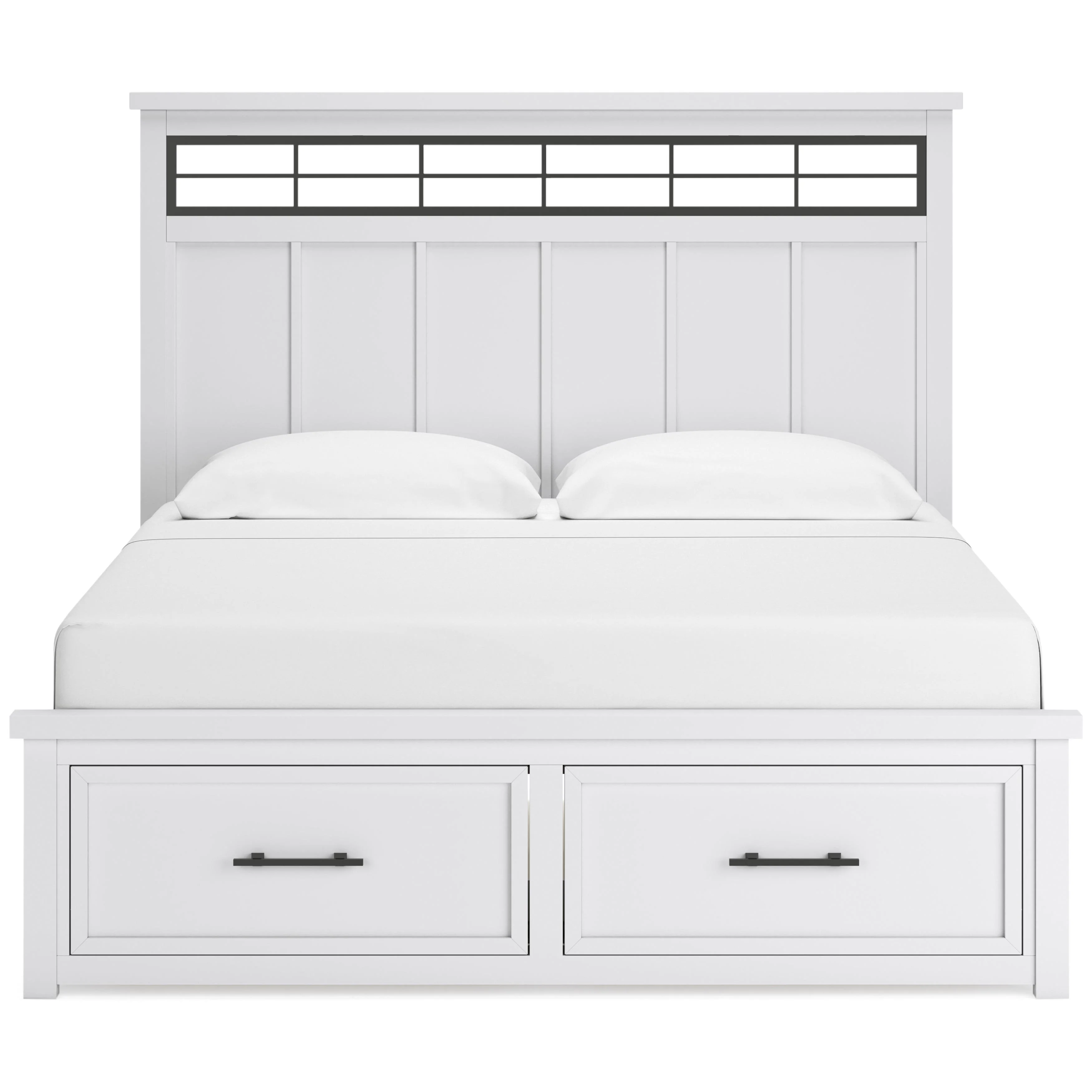 Benchcraft Ashbryn B844B5 California King Panel Storage Bed - Image 2