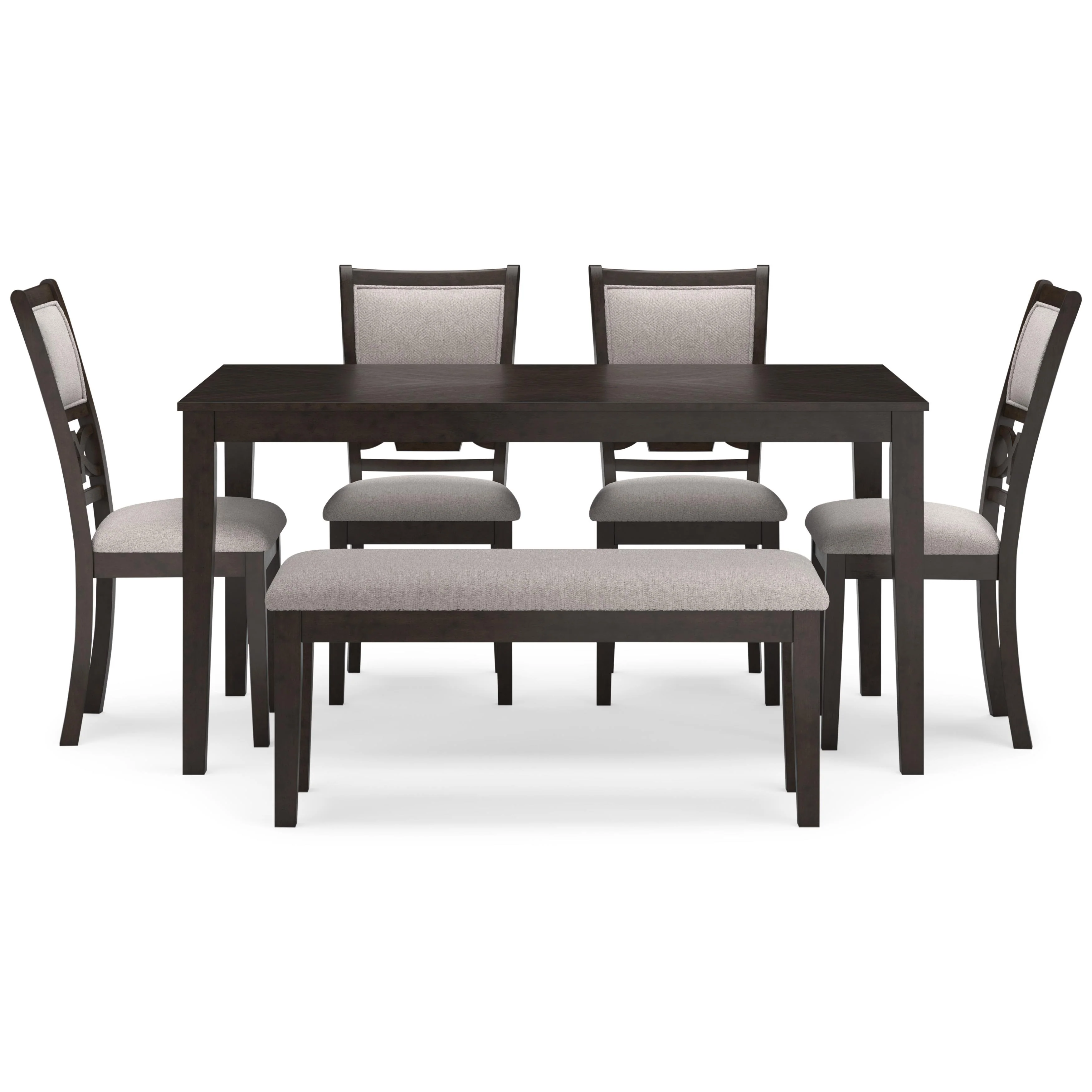 Signature Design by Ashley Langwest D422-325 Dining Room Table Set - Image 2