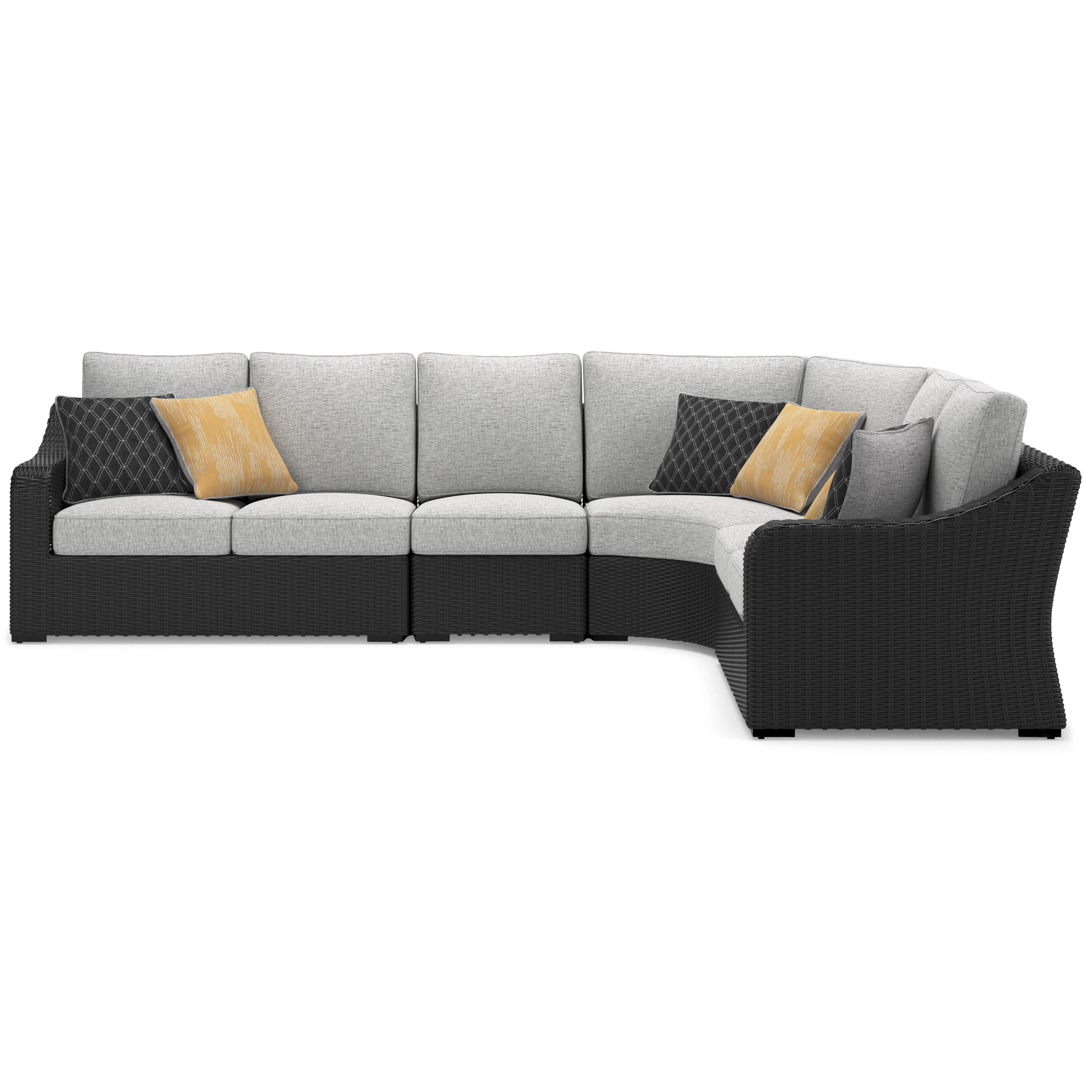 Signature Design by Ashley Beachcroft P792P2 4 pc Outdoor Sectional - Image 2