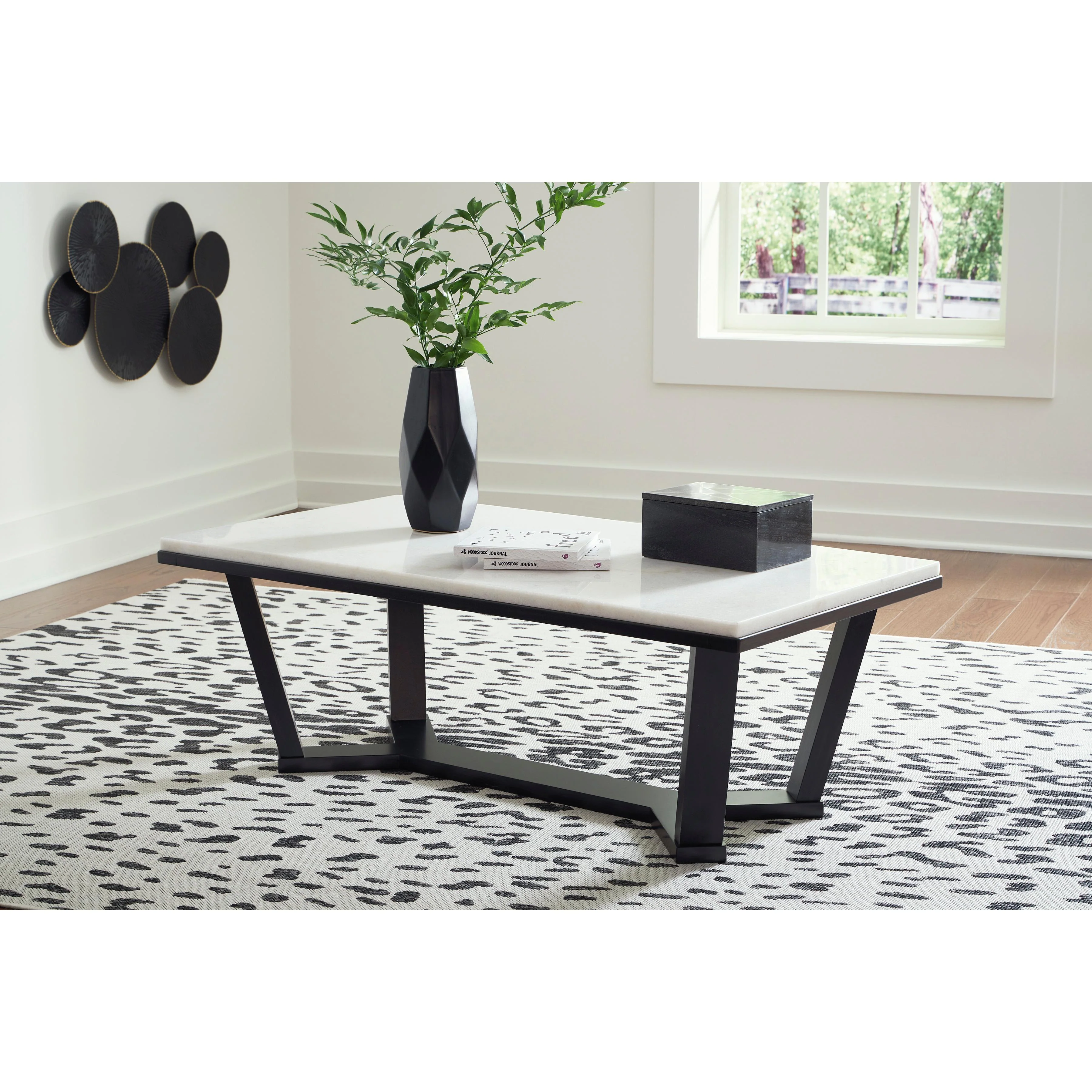 Signature Design by Ashley Fostead T770T1 Coffee Table and 2 Ends - Image 2