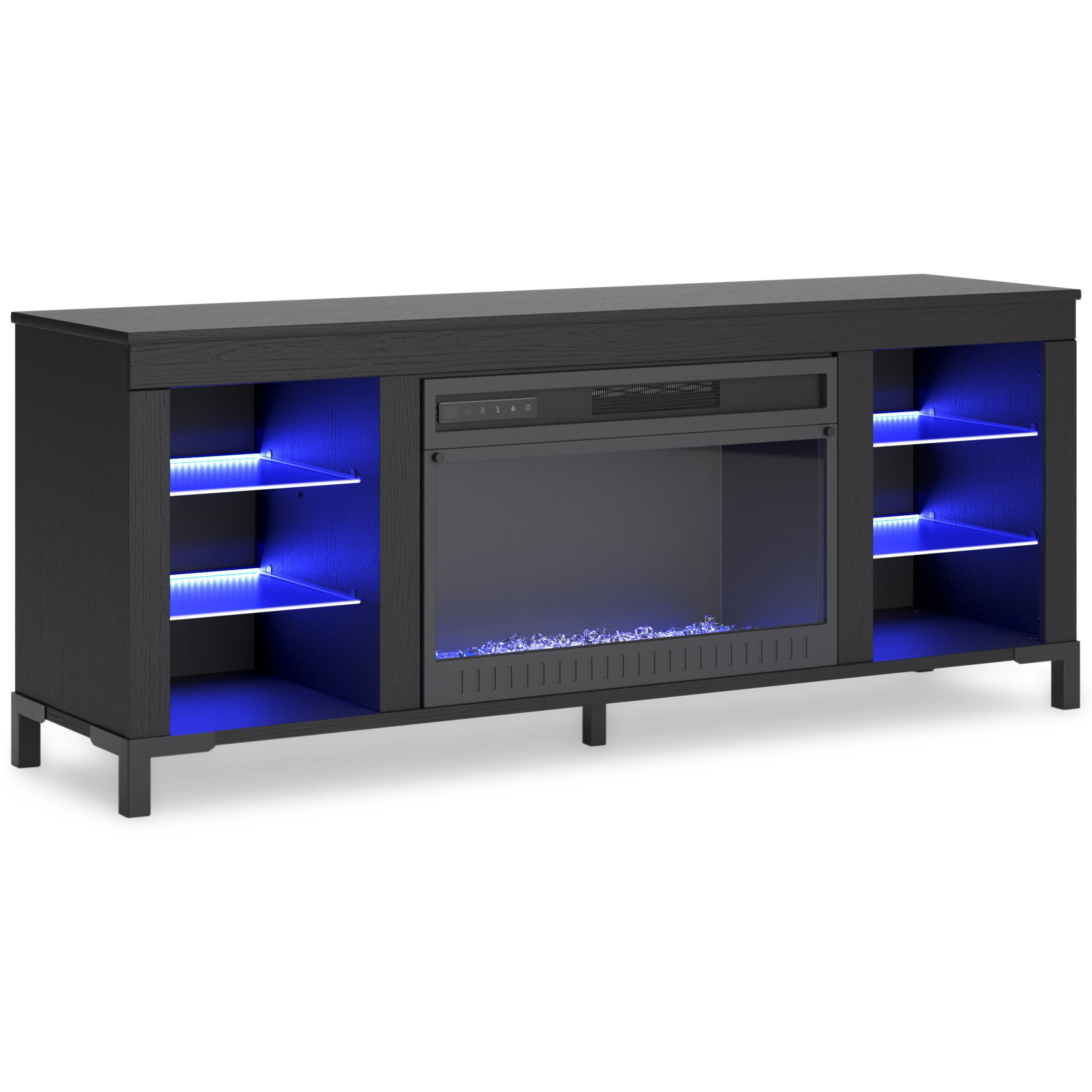 Signature Design by Ashley Cayberry W2721-168 TV Stand with Fireplace - Image 3