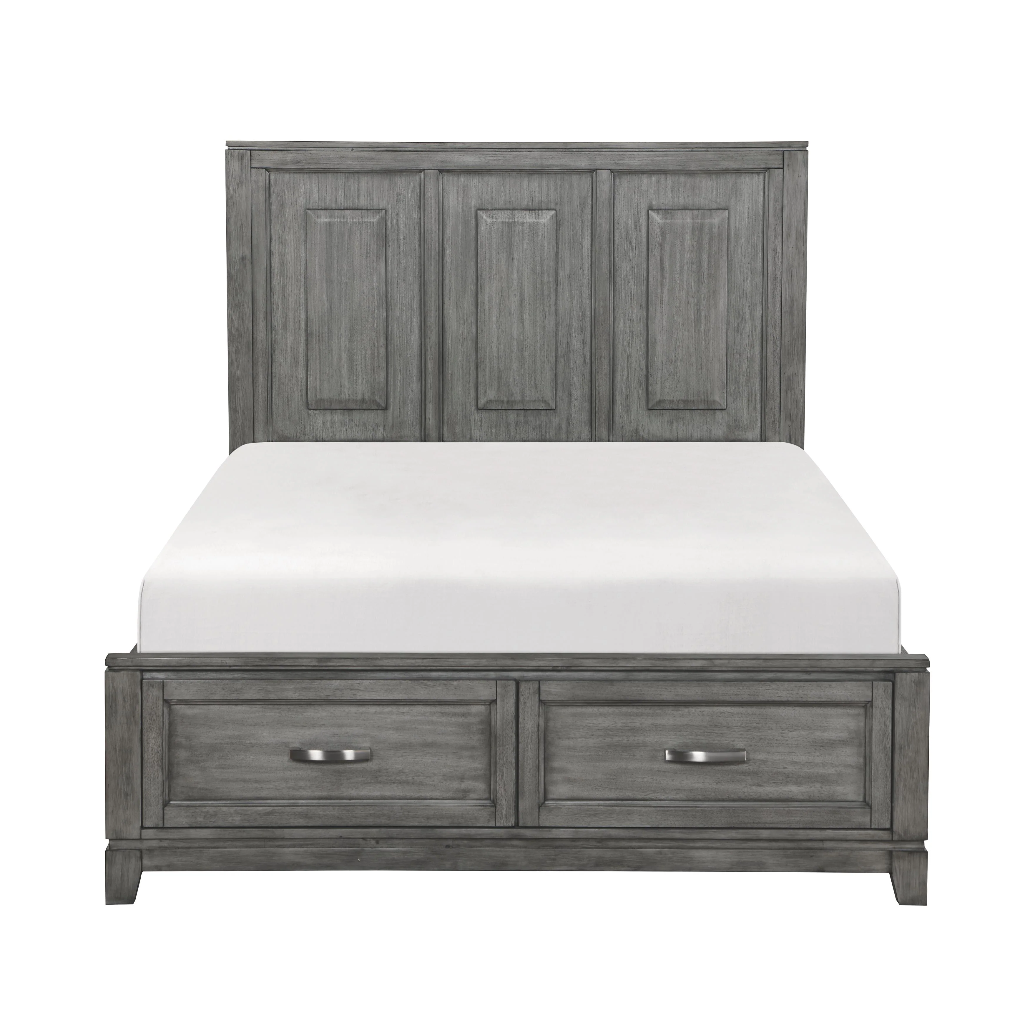 Homelegance Garretson 1450-1* Queen Platform Bed with Footboard Storage - Image 1