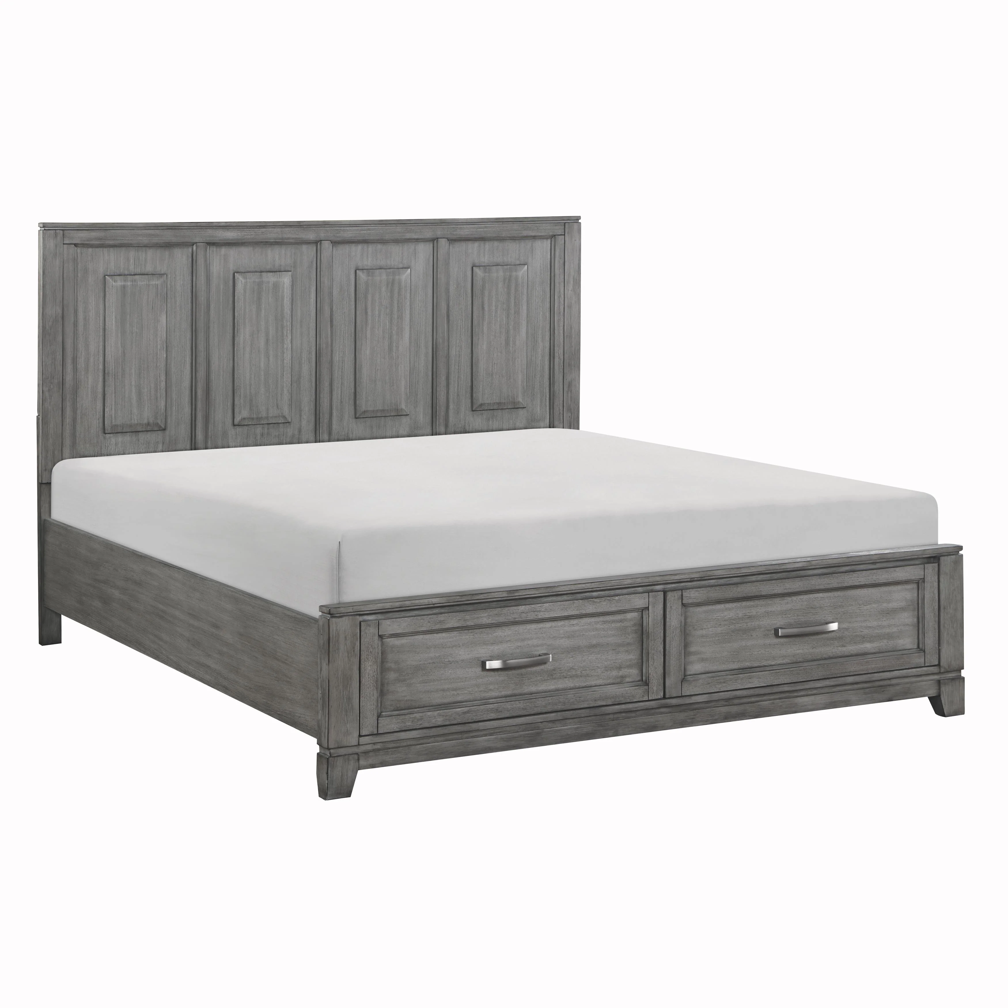 Homelegance Garretson 1450K-1EK* Eastern King Platform Bed with Footboard Storage - Image 3