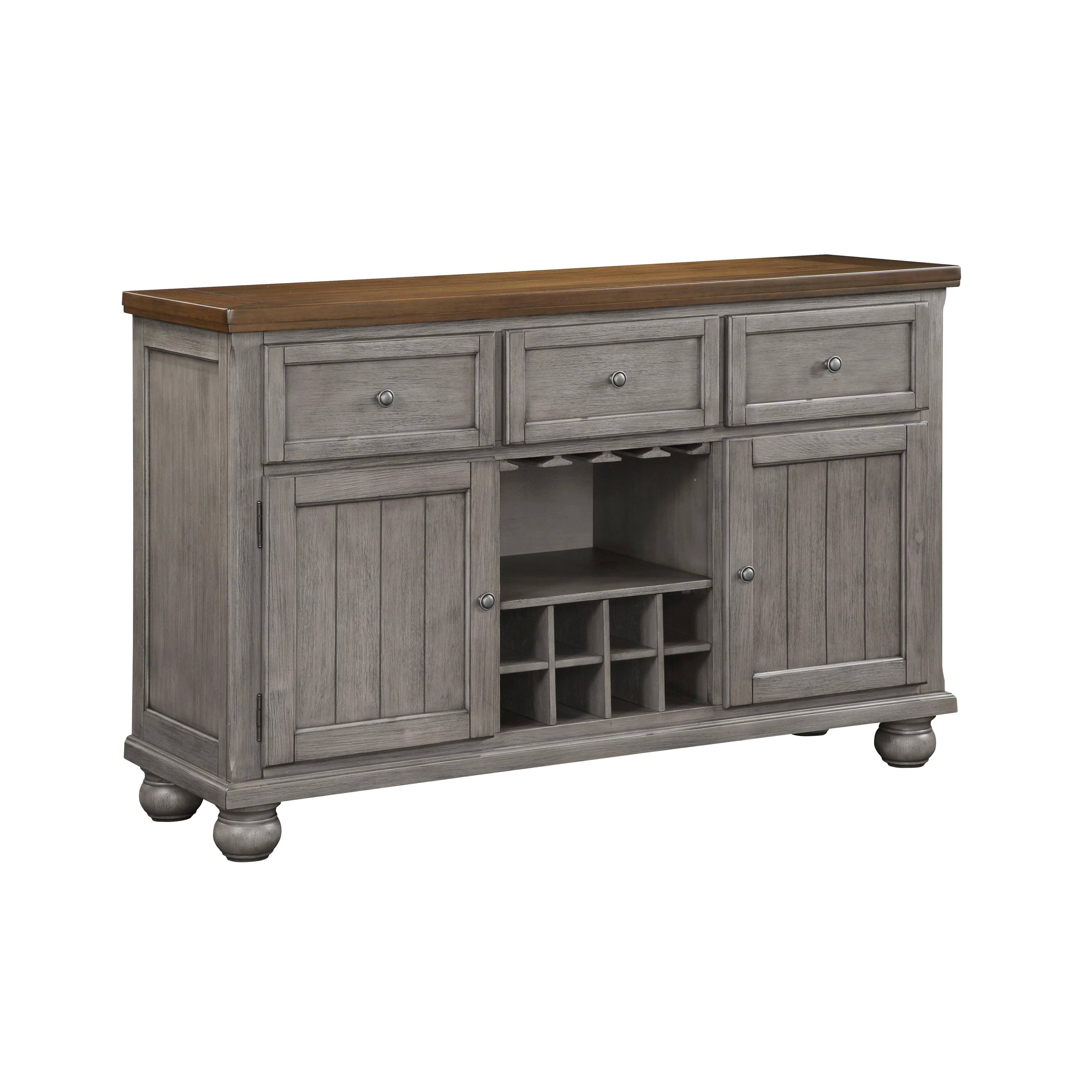 Homelegance Tigard 5761GY-40 Server - Image 2
