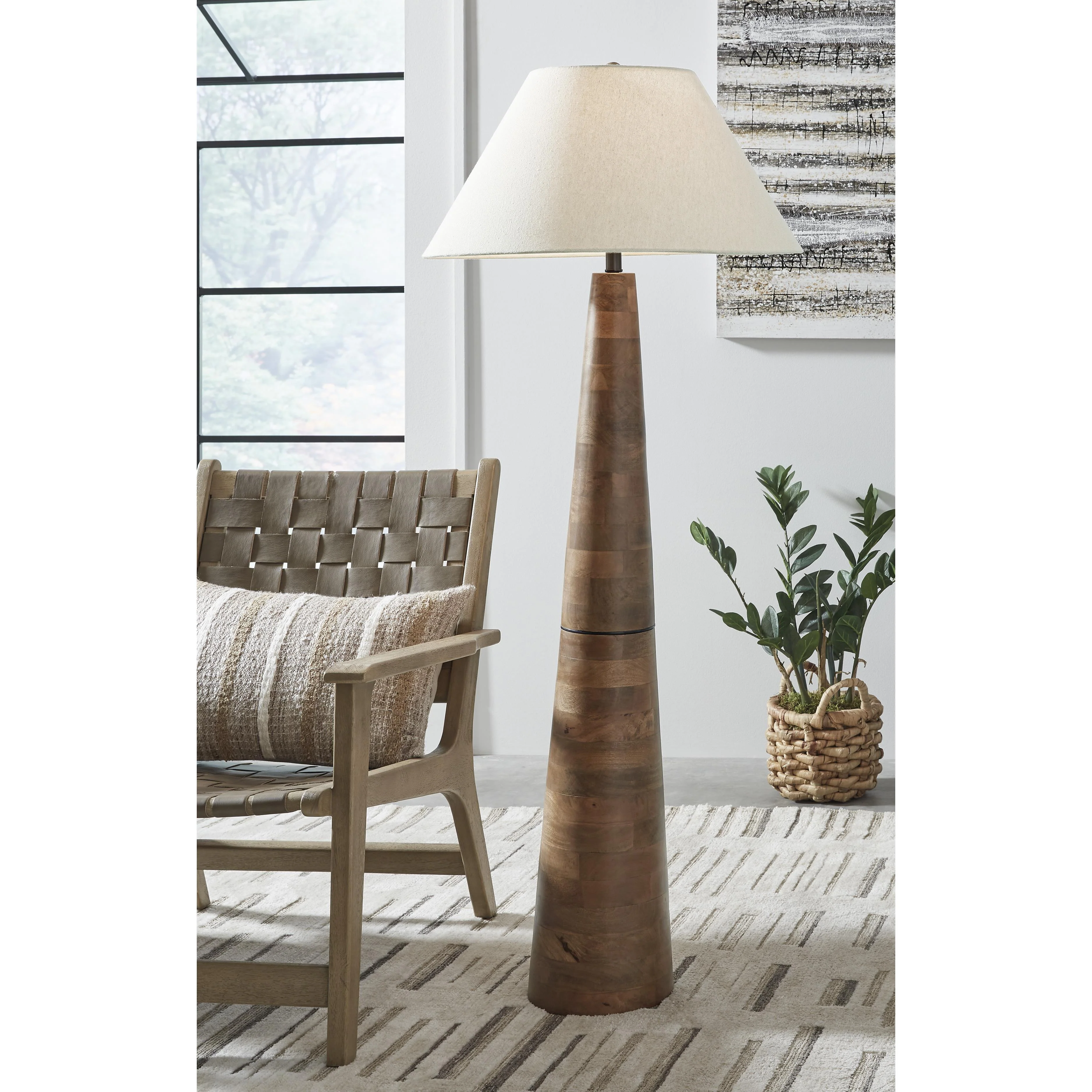 Signature Design by Ashley Danset L329101 Wood Floor Lamp - Image 2