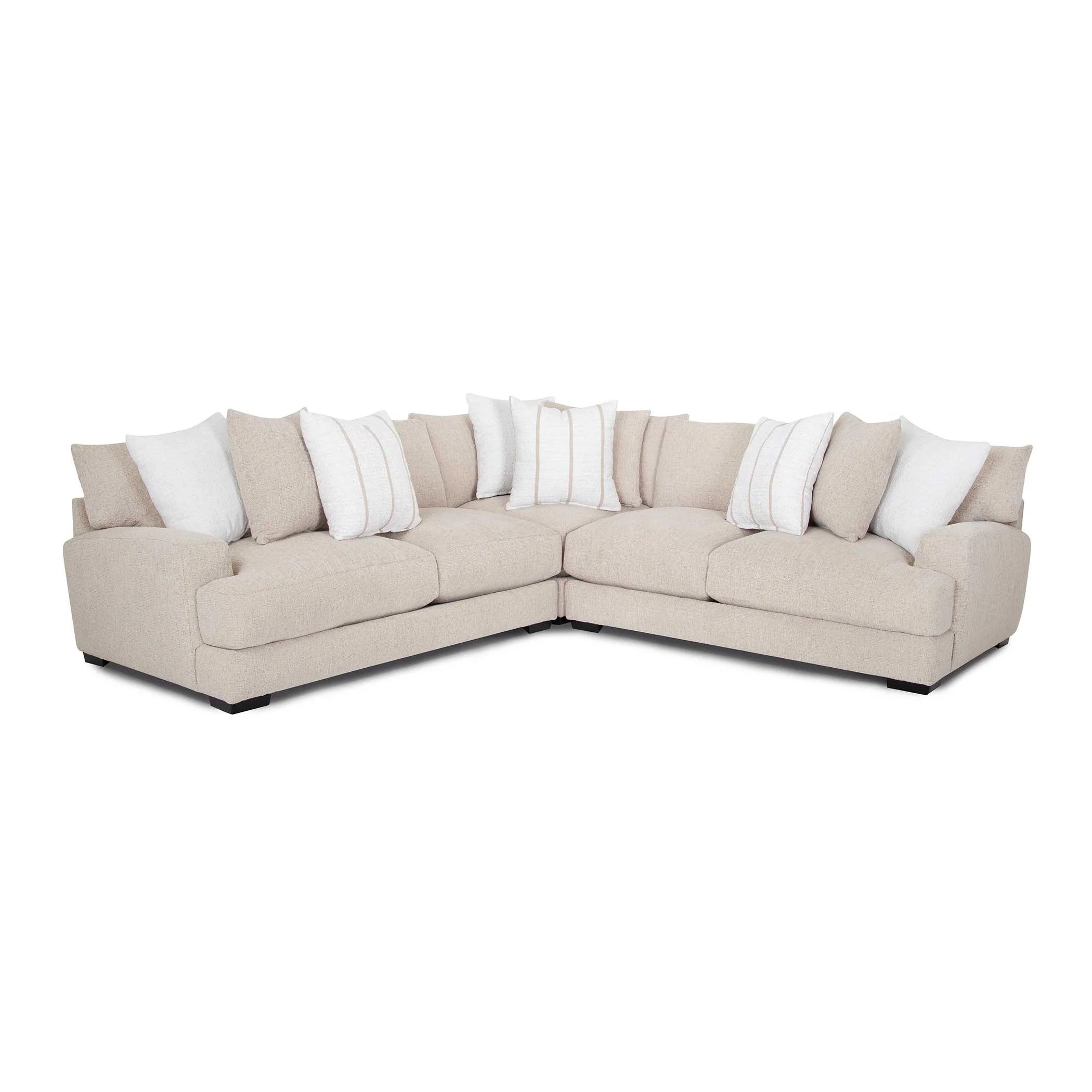 Franklin Shay Fabric 3 pc Sectional 809-59/809-04/809-60 3331-25 - Image 1