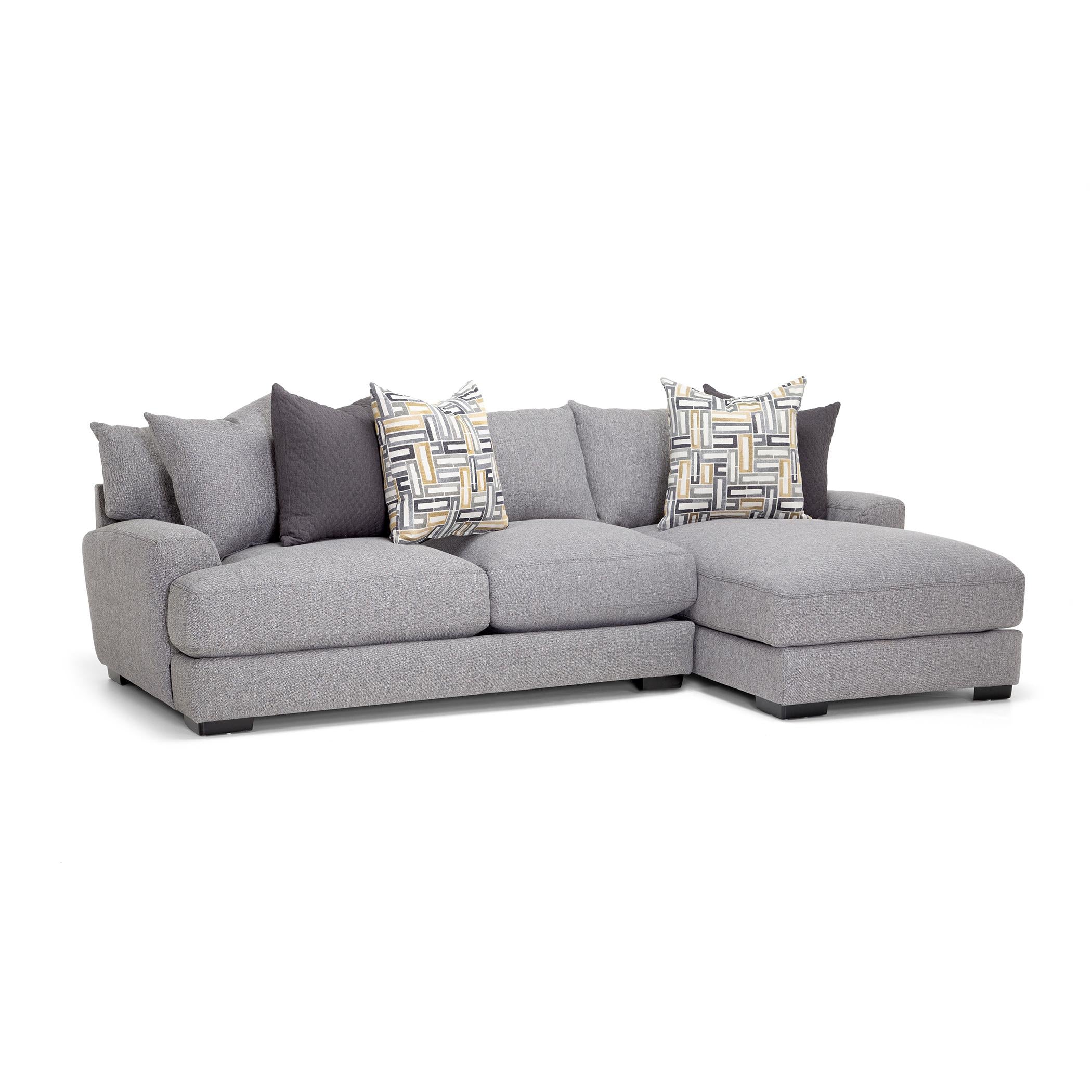 Franklin Brentwood Fabric 2 pc Sectional 818-59/818-86 3741-06 - Image 1