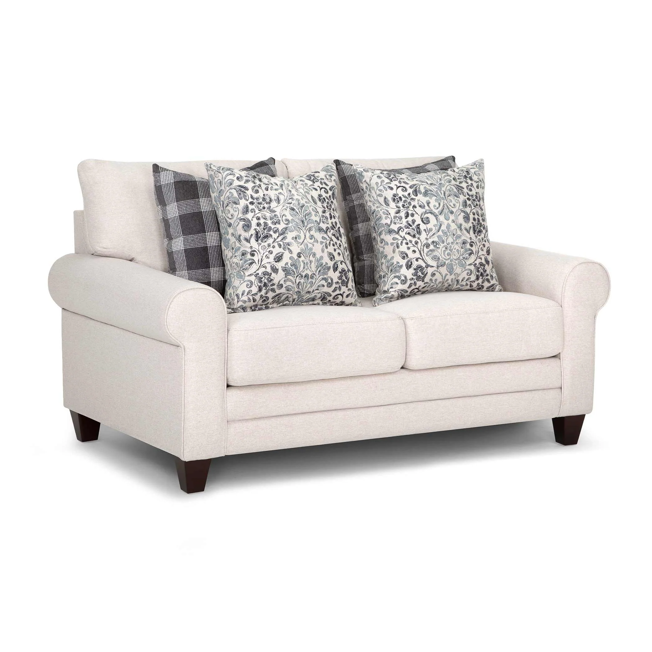 Franklin Hansen Stationary Fabric Loveseat 824-20 3011-29 - Image 1