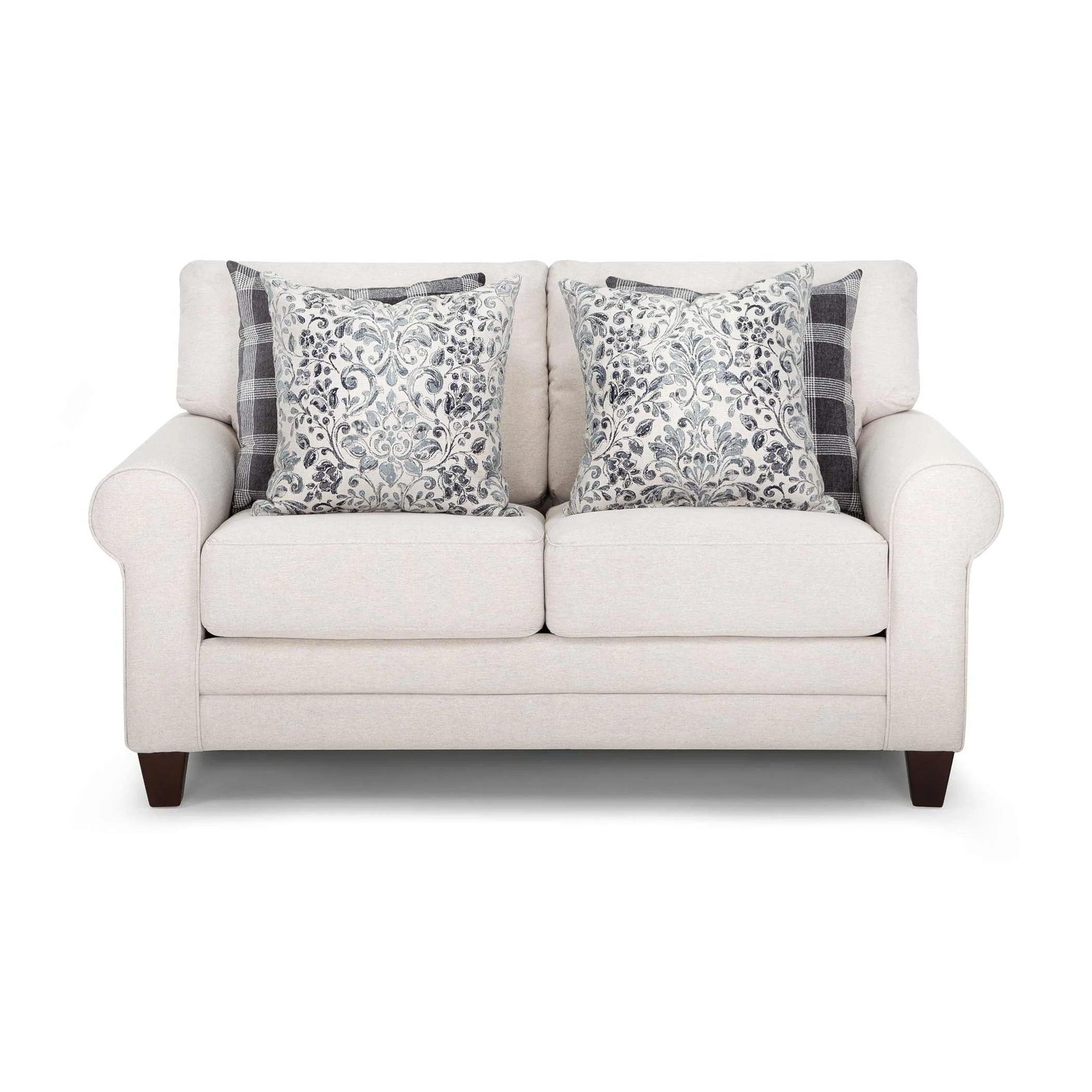 Franklin Hansen Stationary Fabric Loveseat 824-20 3011-29 - Image 2