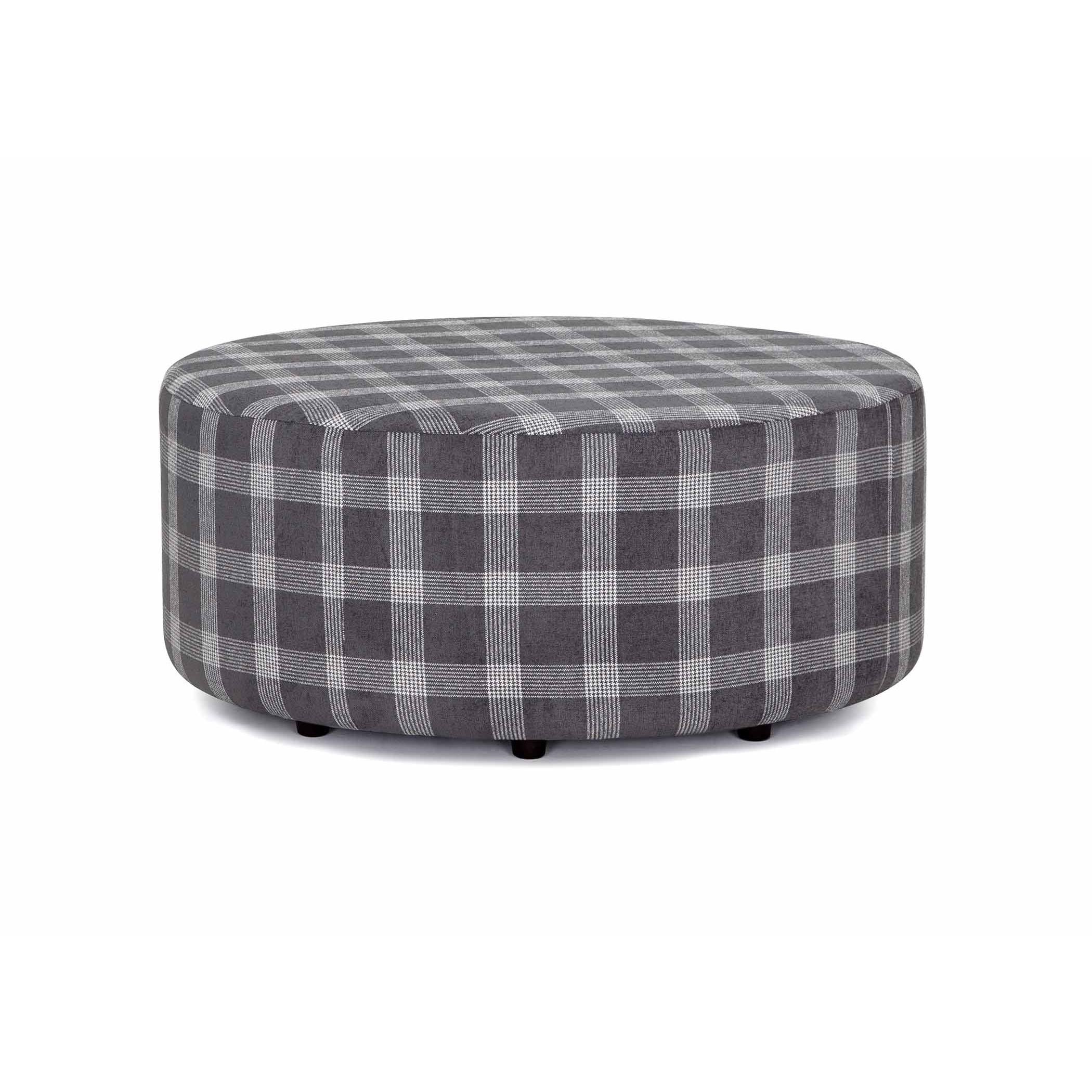 Franklin Fabric Ottoman 77918 3013-06 - Image 1