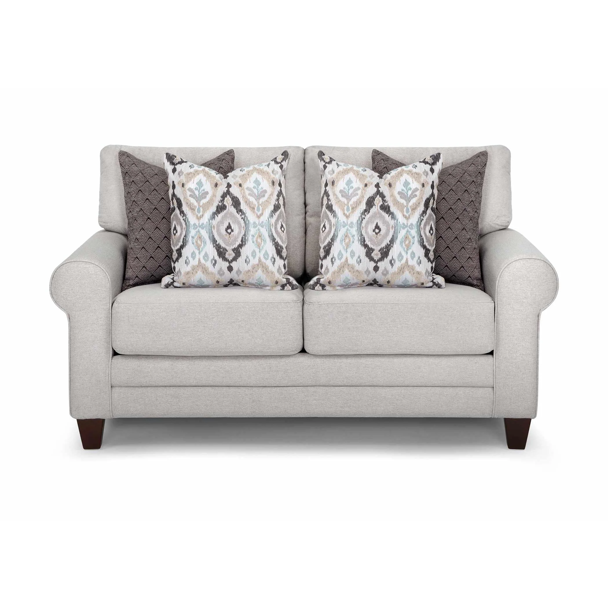 Franklin Hansen Stationary Fabric Loveseat 824-20 3011-06 - Image 1