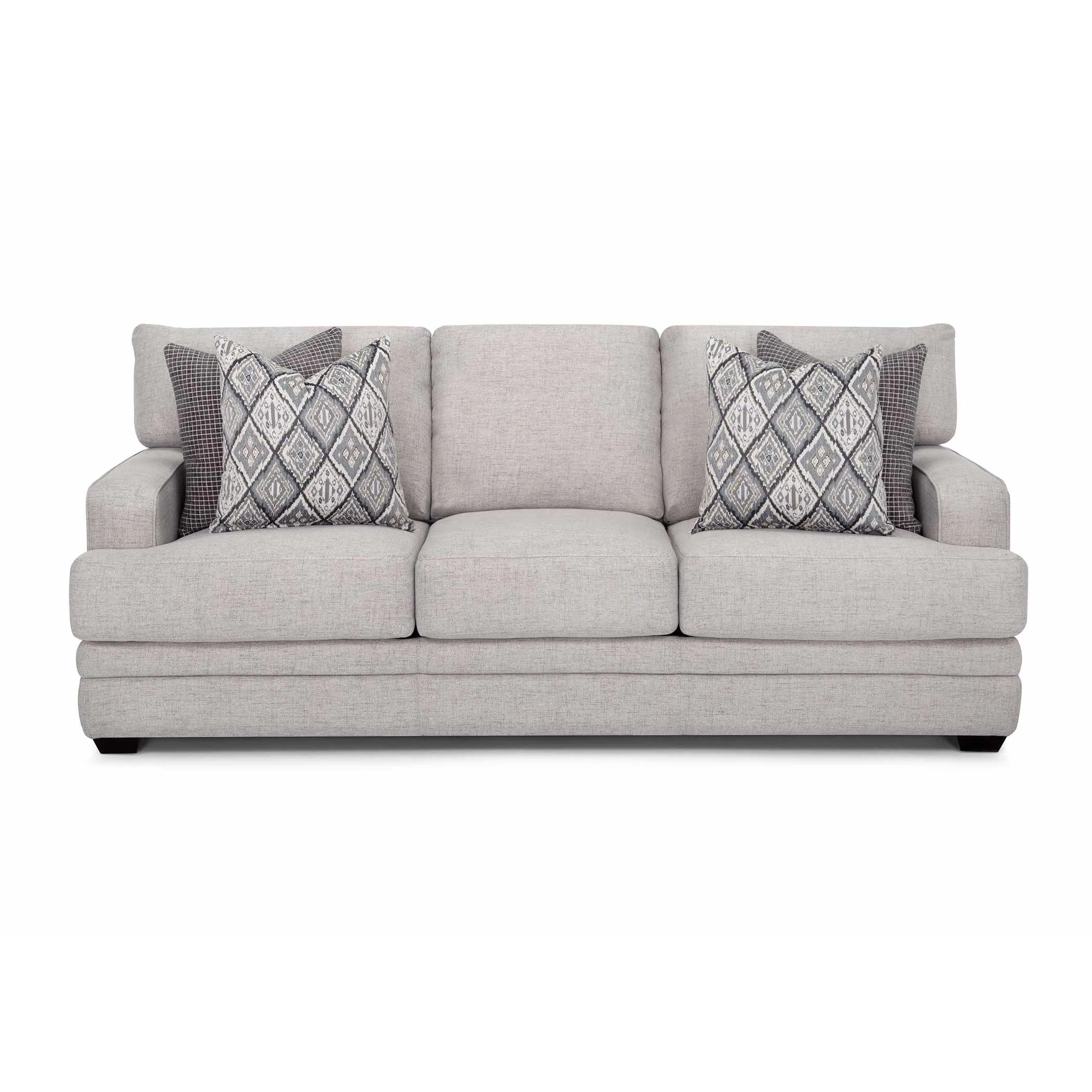 Franklin Olive Stationary Fabric Sofa 837-40 3039-27 - Image 2