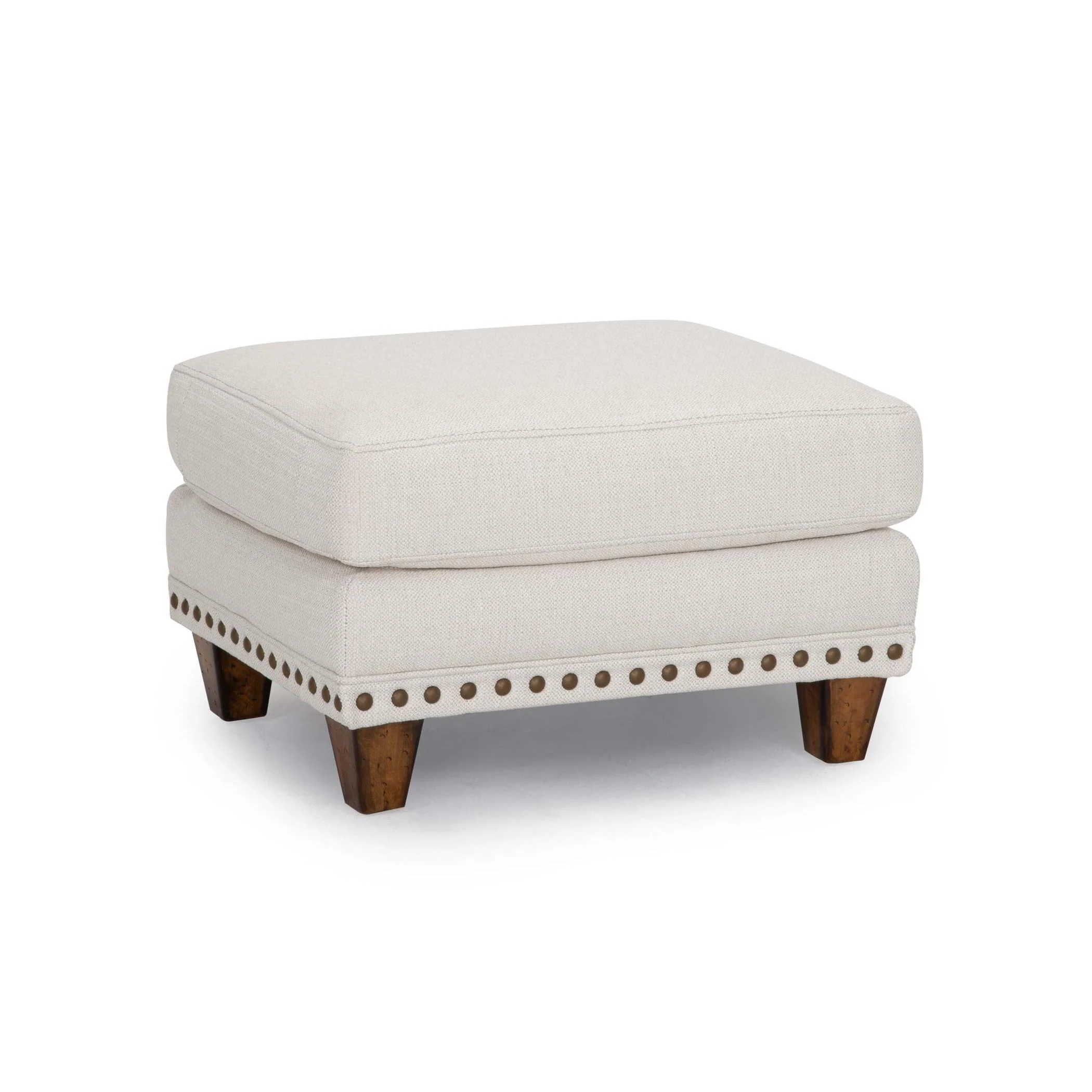 Franklin Monty Fabric Ottoman 864-18 3613-28 - Image 1