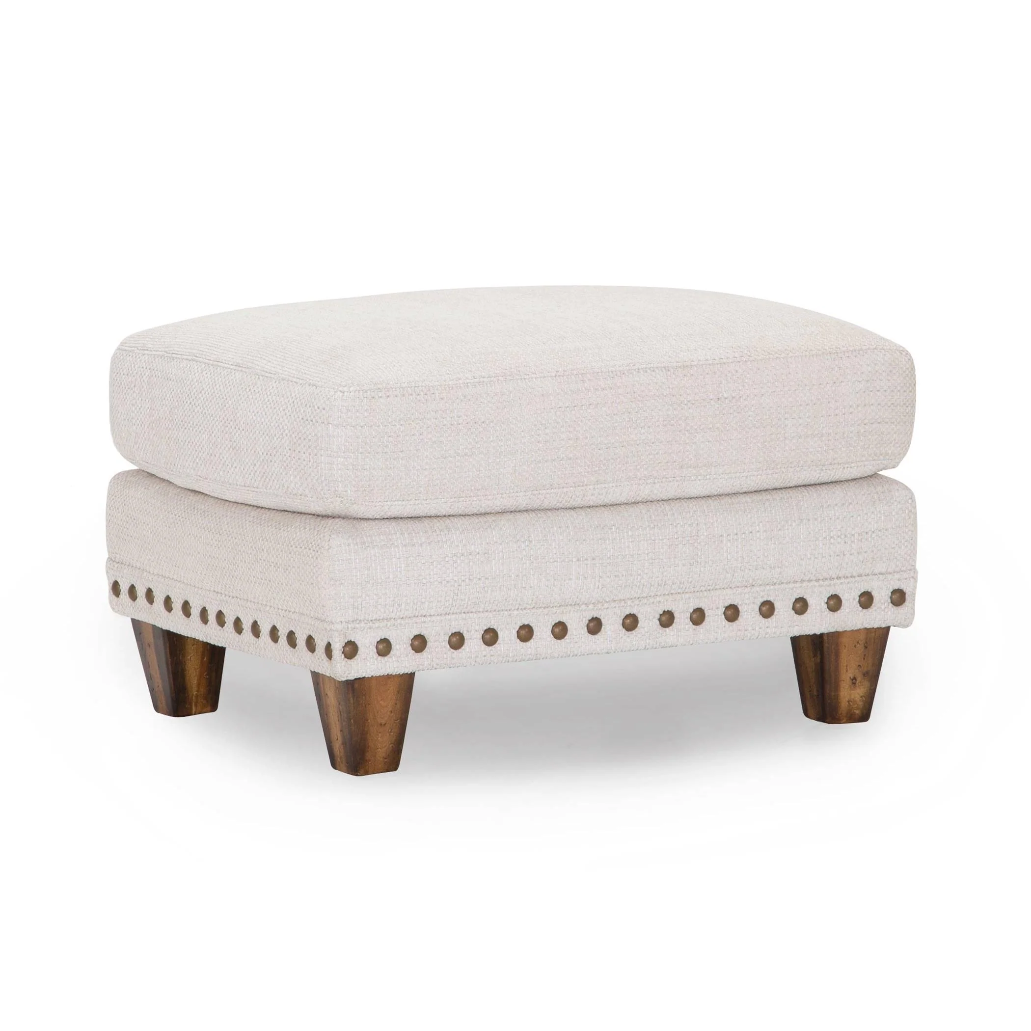 Franklin Brynwood Fabric Ottoman 864-18 3932-29 - Image 1
