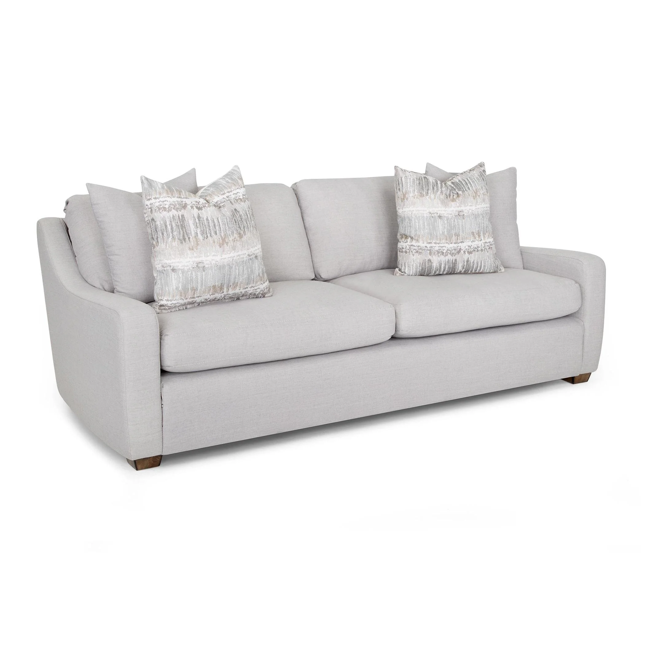 Franklin Stafford Stationary Fabric Sofa 865-40 3059-07 - Image 1