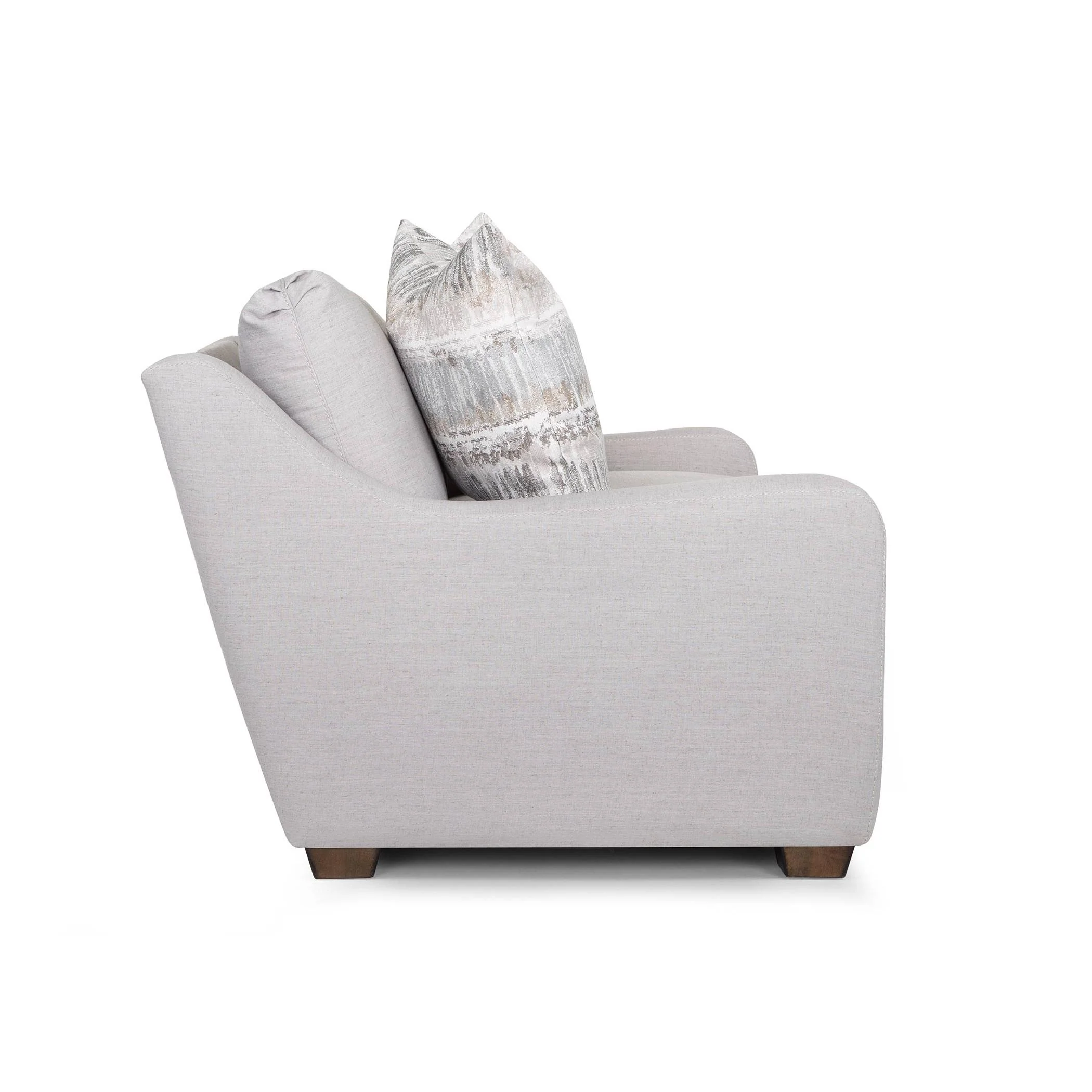 Franklin Stafford Stationary Fabric Sofa 865-40 3059-07 - Image 3
