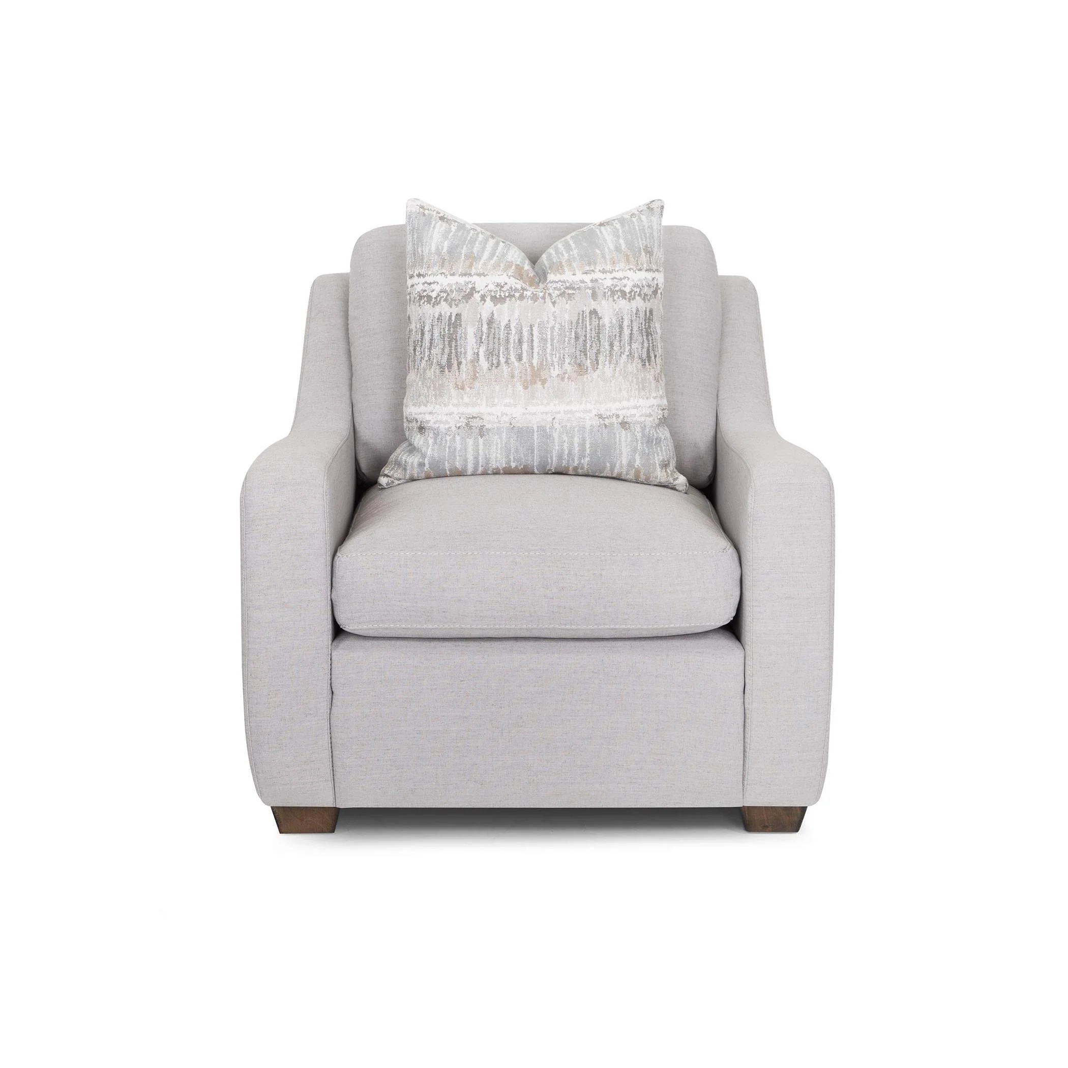 Franklin Stafford Stationary Fabric Chair 865-88 3059-07 - Image 2