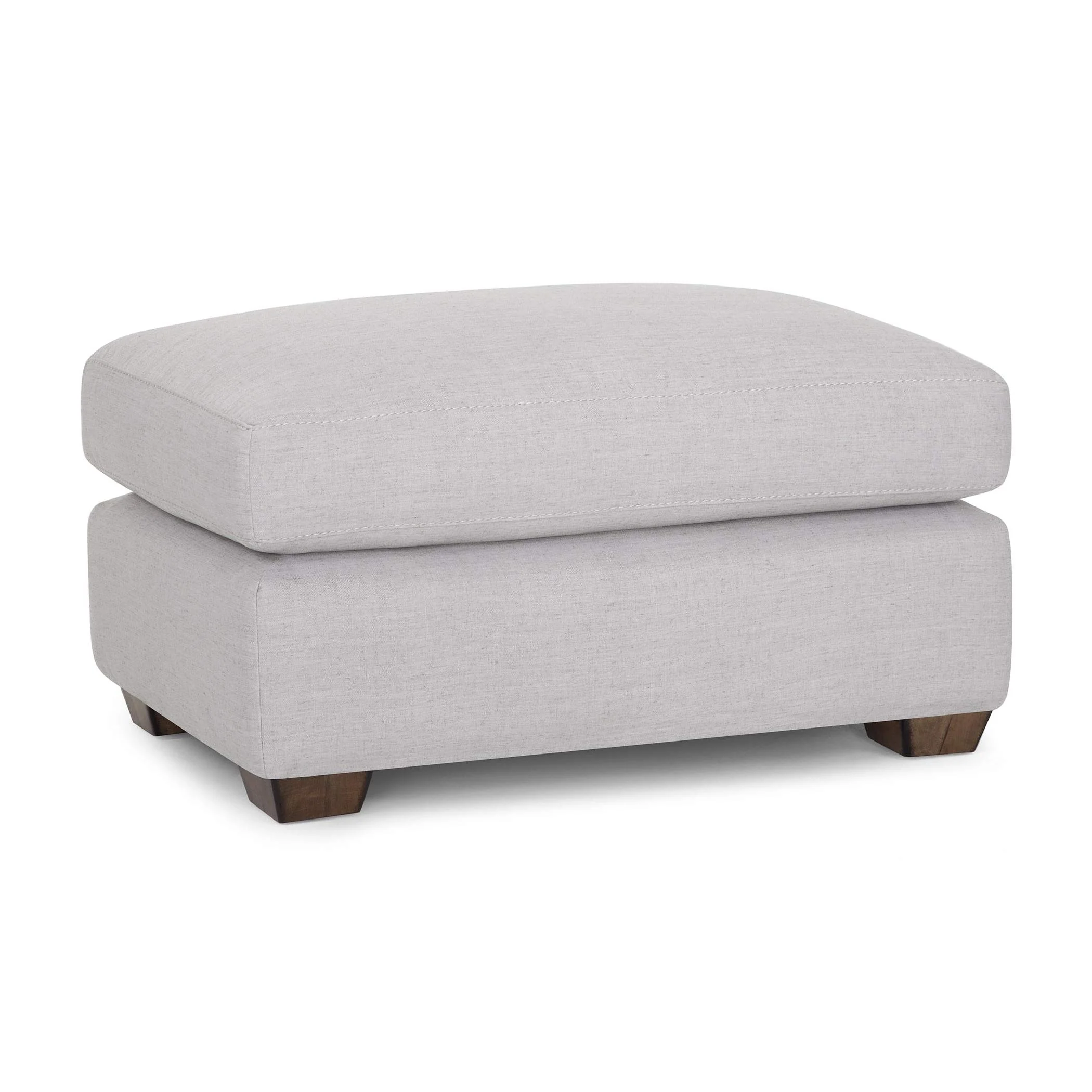 Franklin Stafford Fabric Ottoman 865-18 3059-07 - Image 1