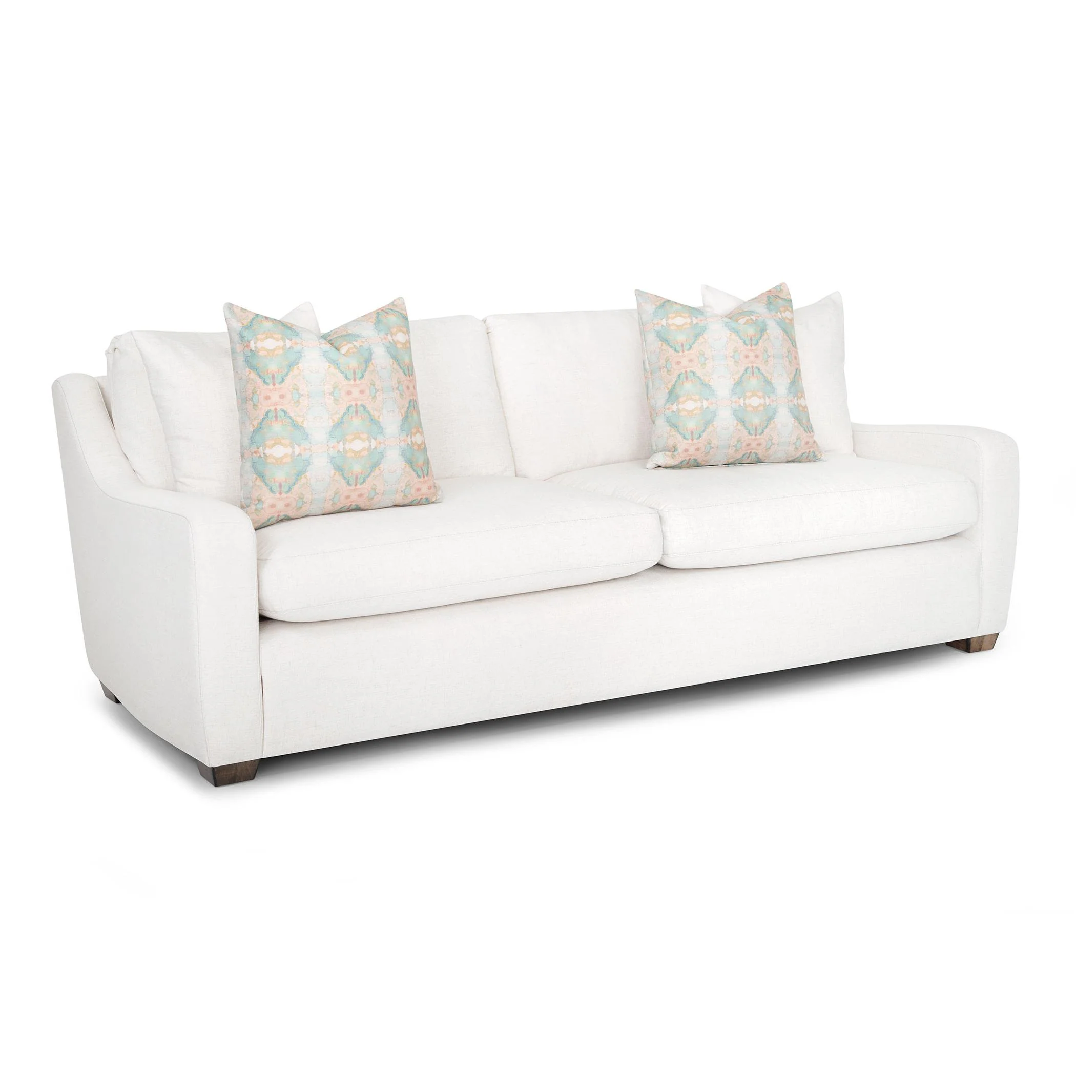 Franklin Stafford Stationary Fabric Sofa 865-40 3059-29 - Image 1