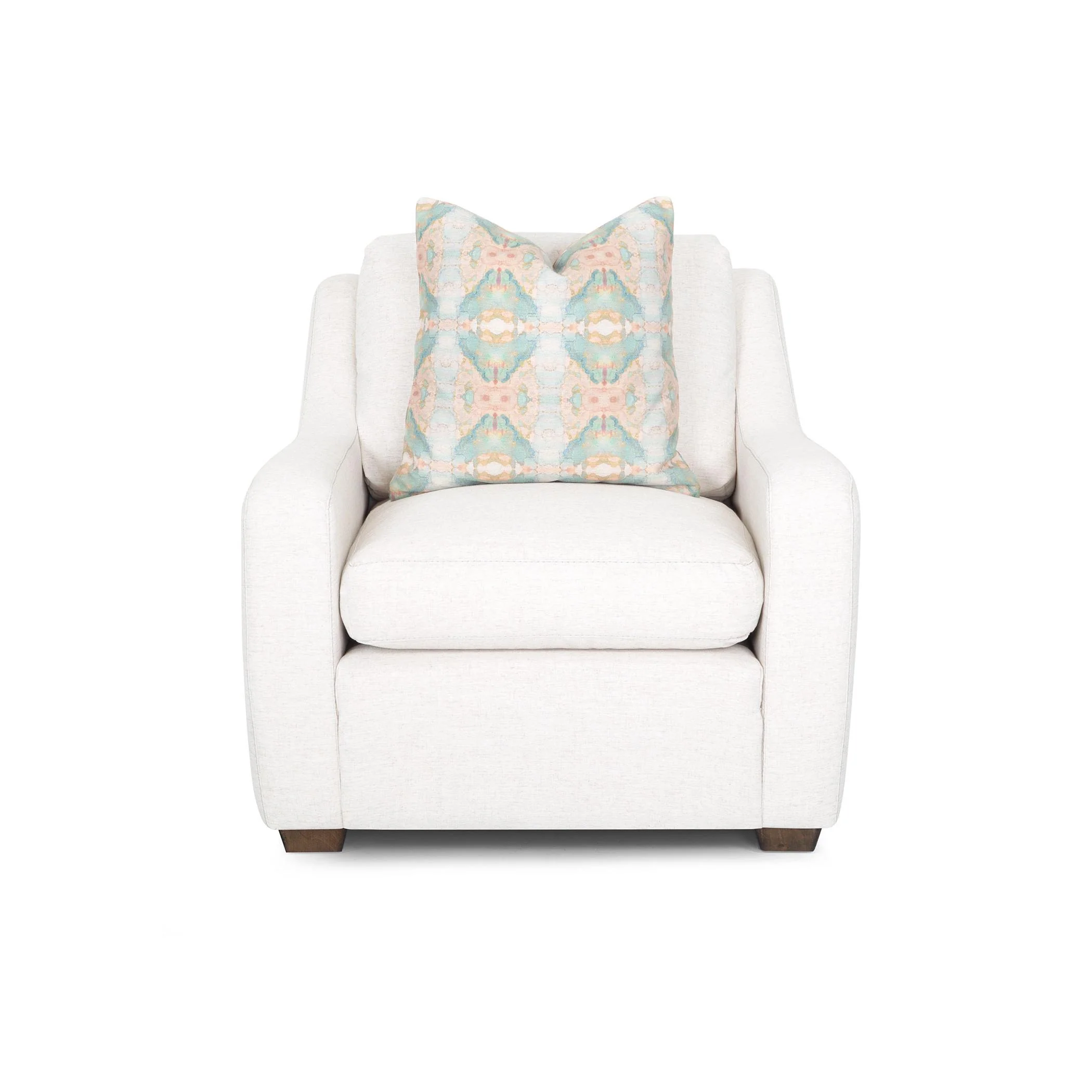 Franklin Stafford Stationary Fabric Chair 865-88 3059-29 - Image 2