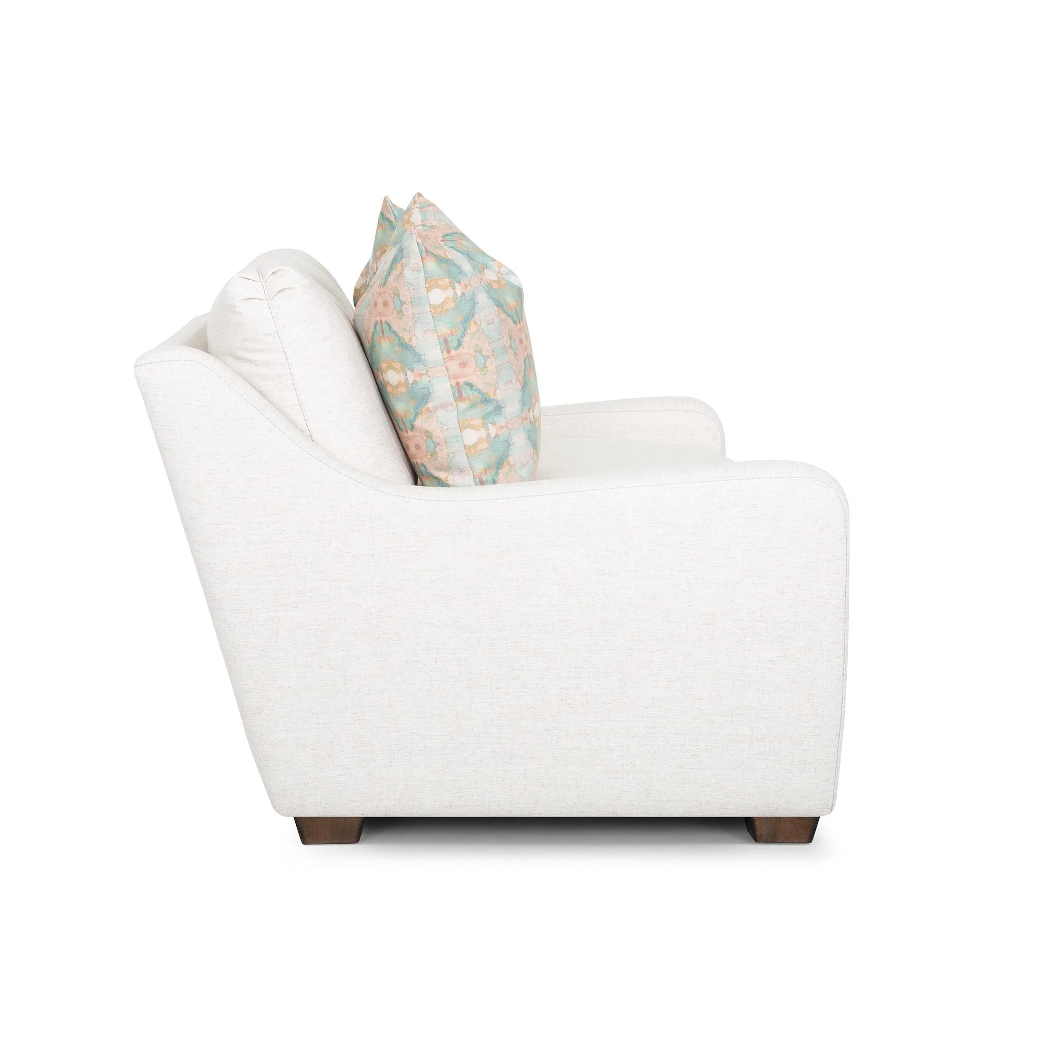 Franklin Stafford Stationary Fabric Chair 865-88 3059-29 - Image 3