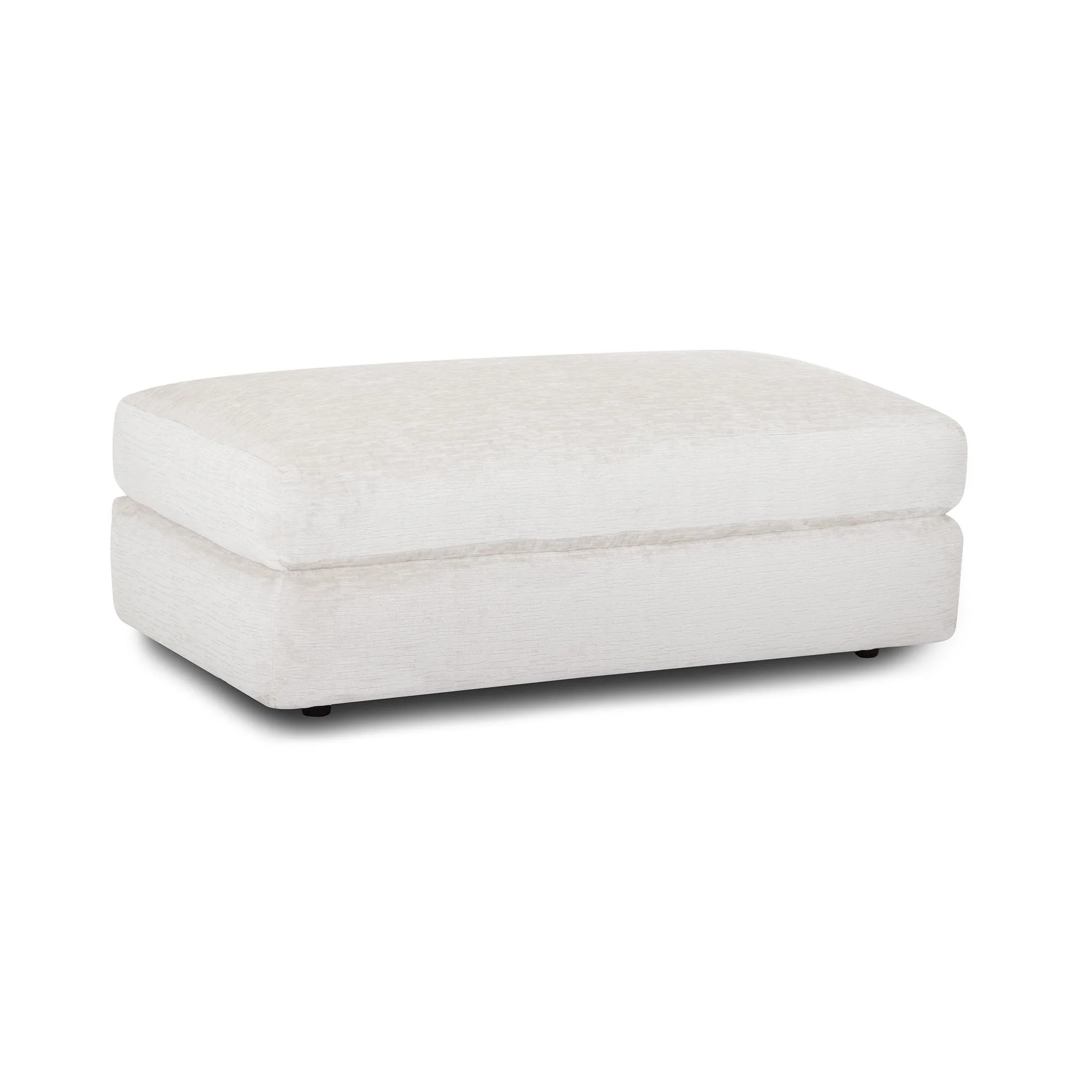 Franklin Haswell Fabric Ottoman 876-18 1026-08 - Image 1