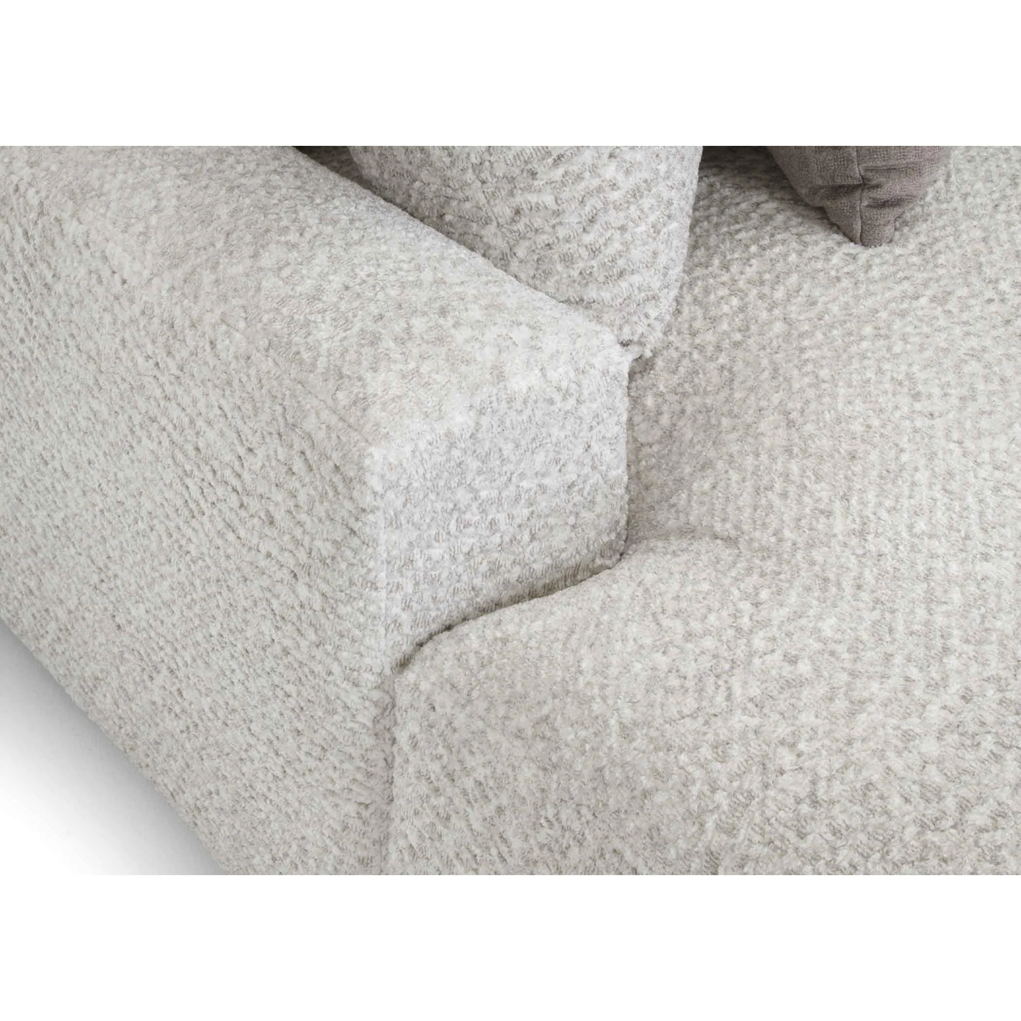 Franklin Lennox Fabric 2 pc Sectional Lennox 877 2 pc Sectional - Rapture Ivory - Image 3