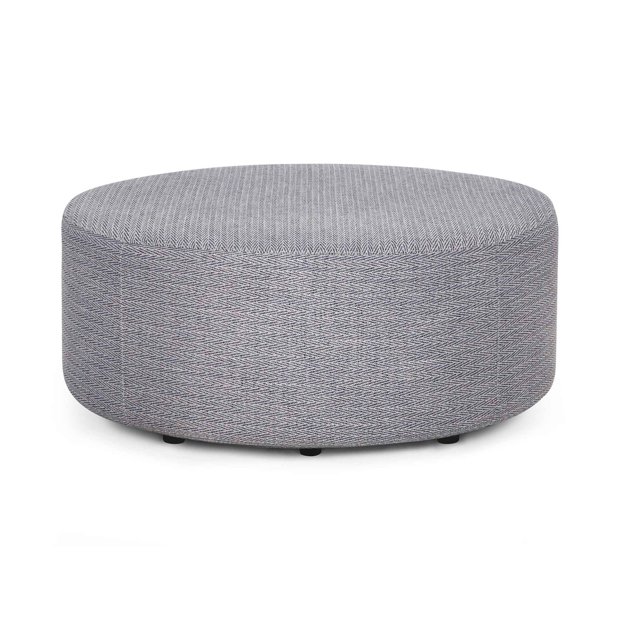 Franklin Fabric Ottoman 77918 3020-43 - Image 1