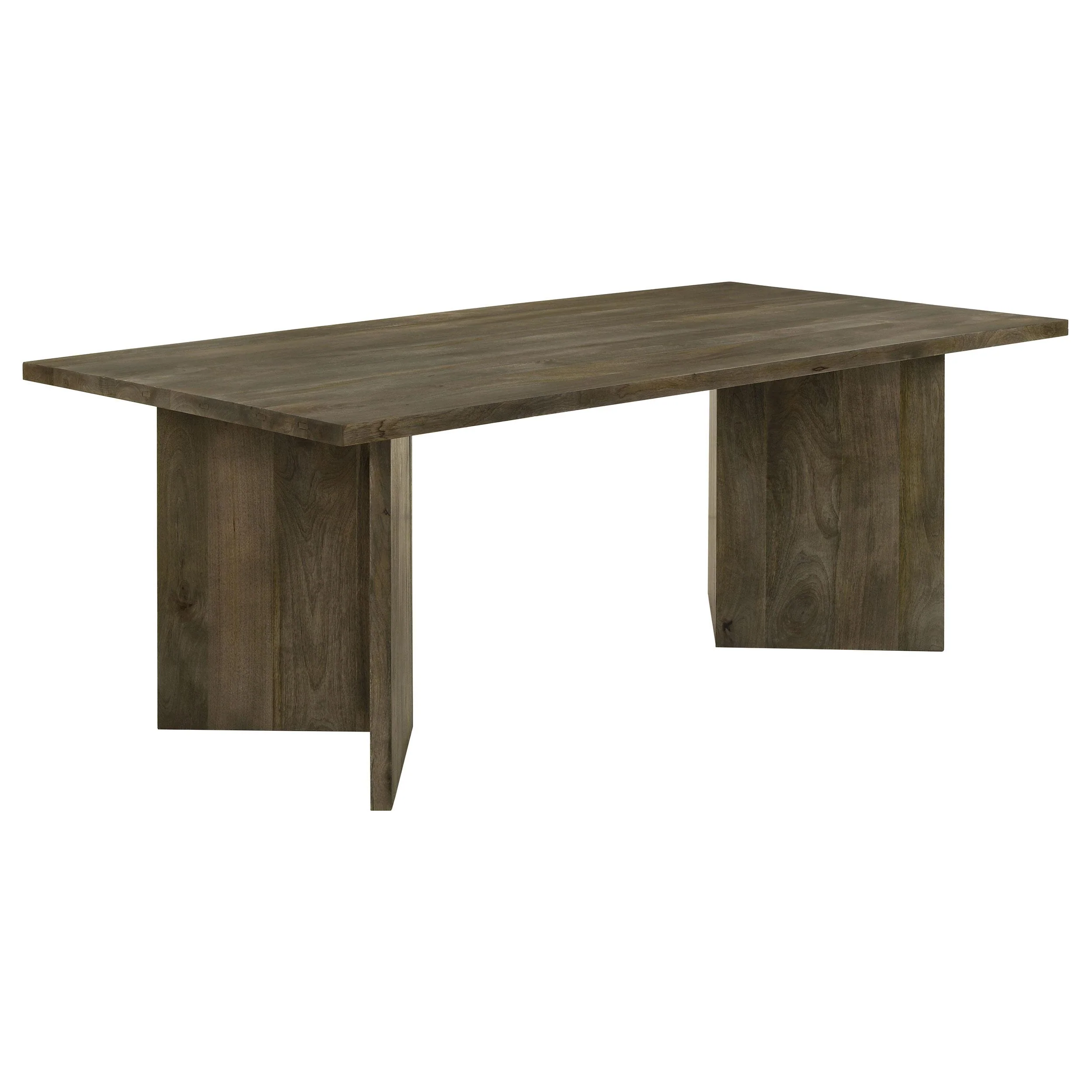 Coaster Furniture Tyler 130511 80-inch Solid Wood Dining Table - Mango Brown - Image 1