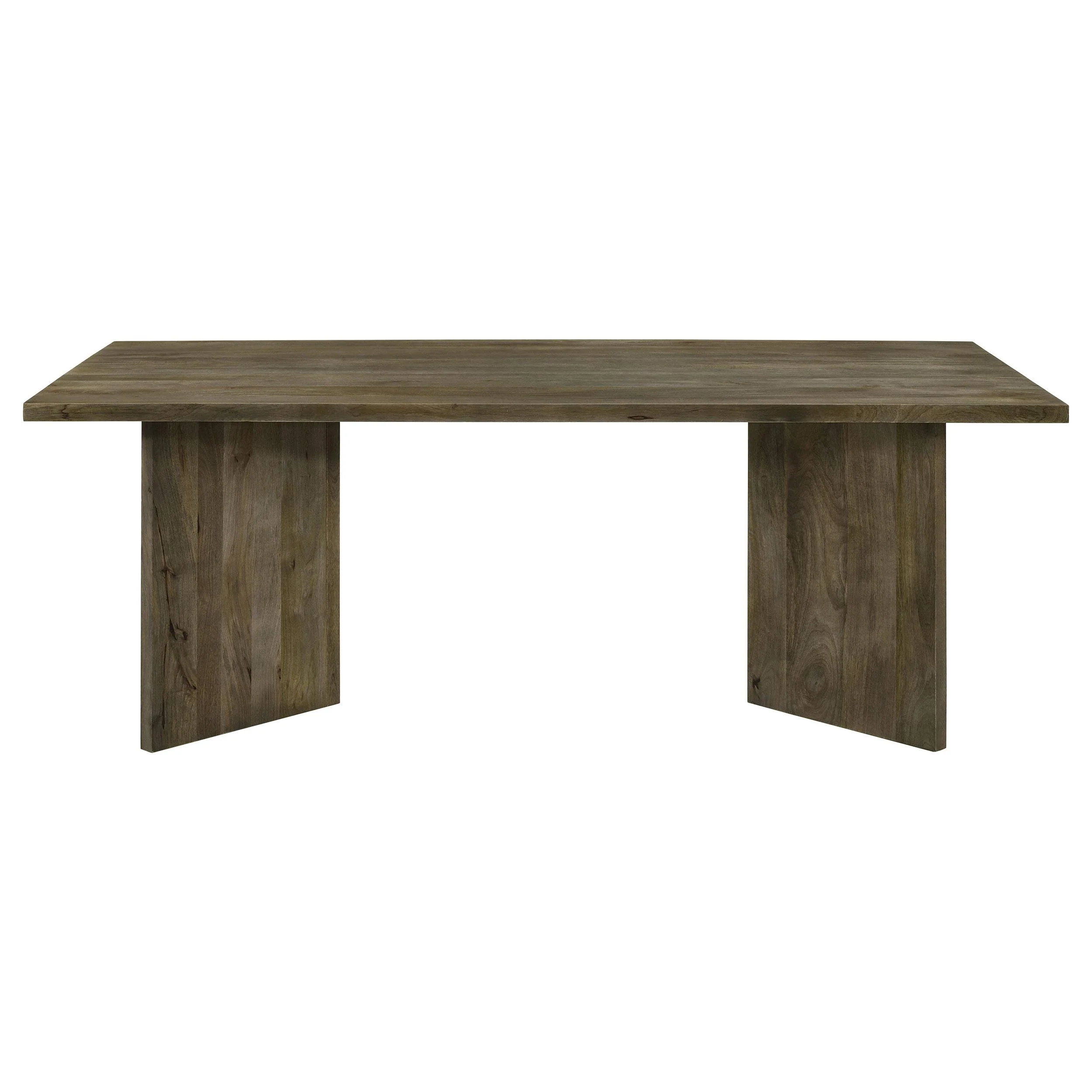 Coaster Furniture Tyler 130511 80-inch Solid Wood Dining Table - Mango Brown - Image 2