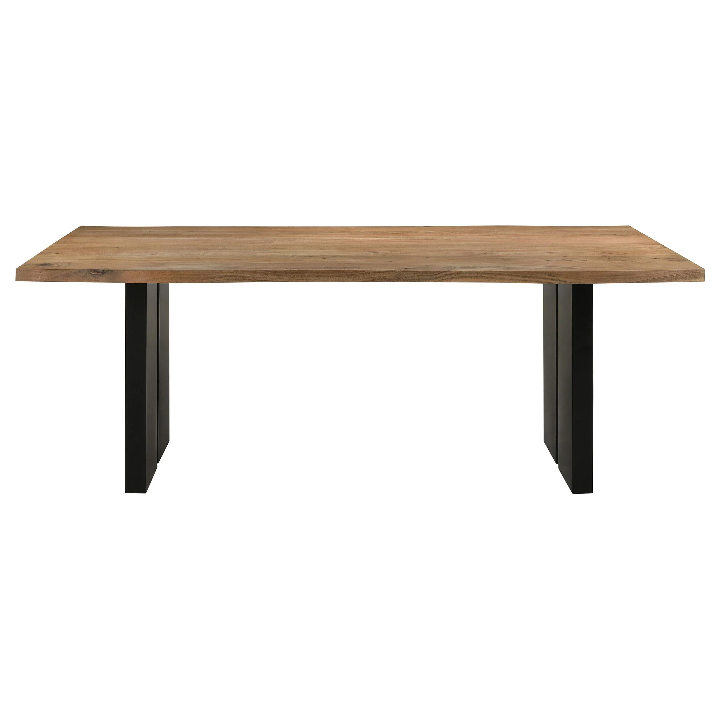 Coaster Furniture Bradshaw 115541 80-inch Live Edge Wood Dining Table - Natural Acacia - Image 2