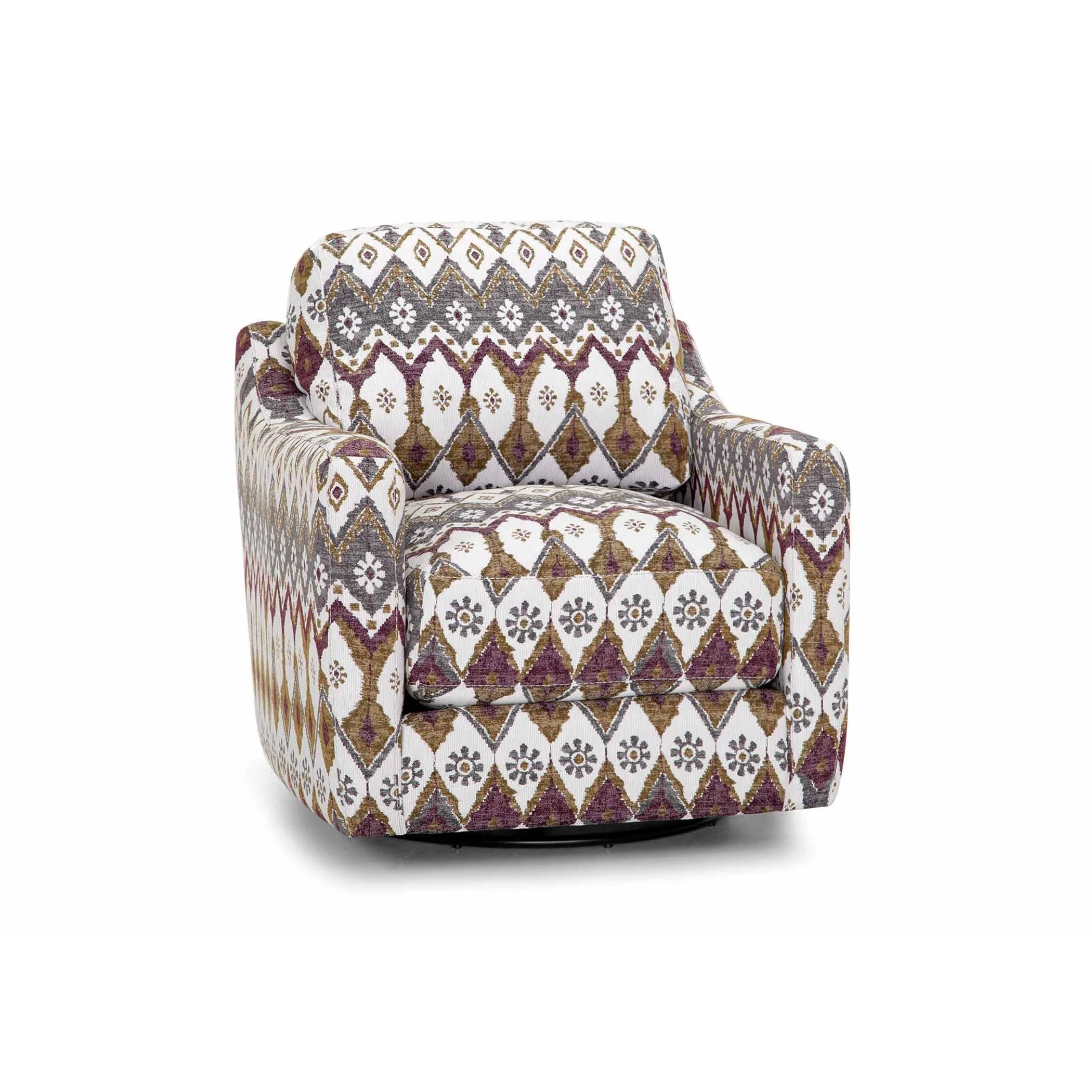 Franklin Swivel Fabric Accent Chair 2183 3966-83 - Image 1