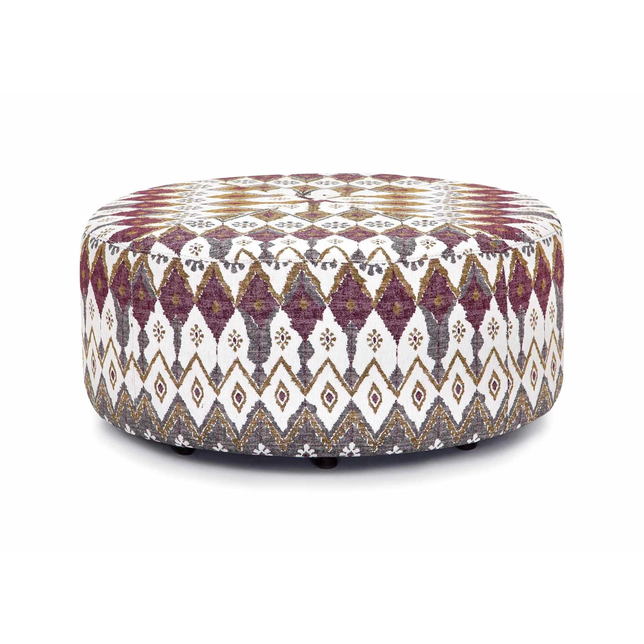 Franklin Fabric Ottoman 776-18 3966-83 - Image 1