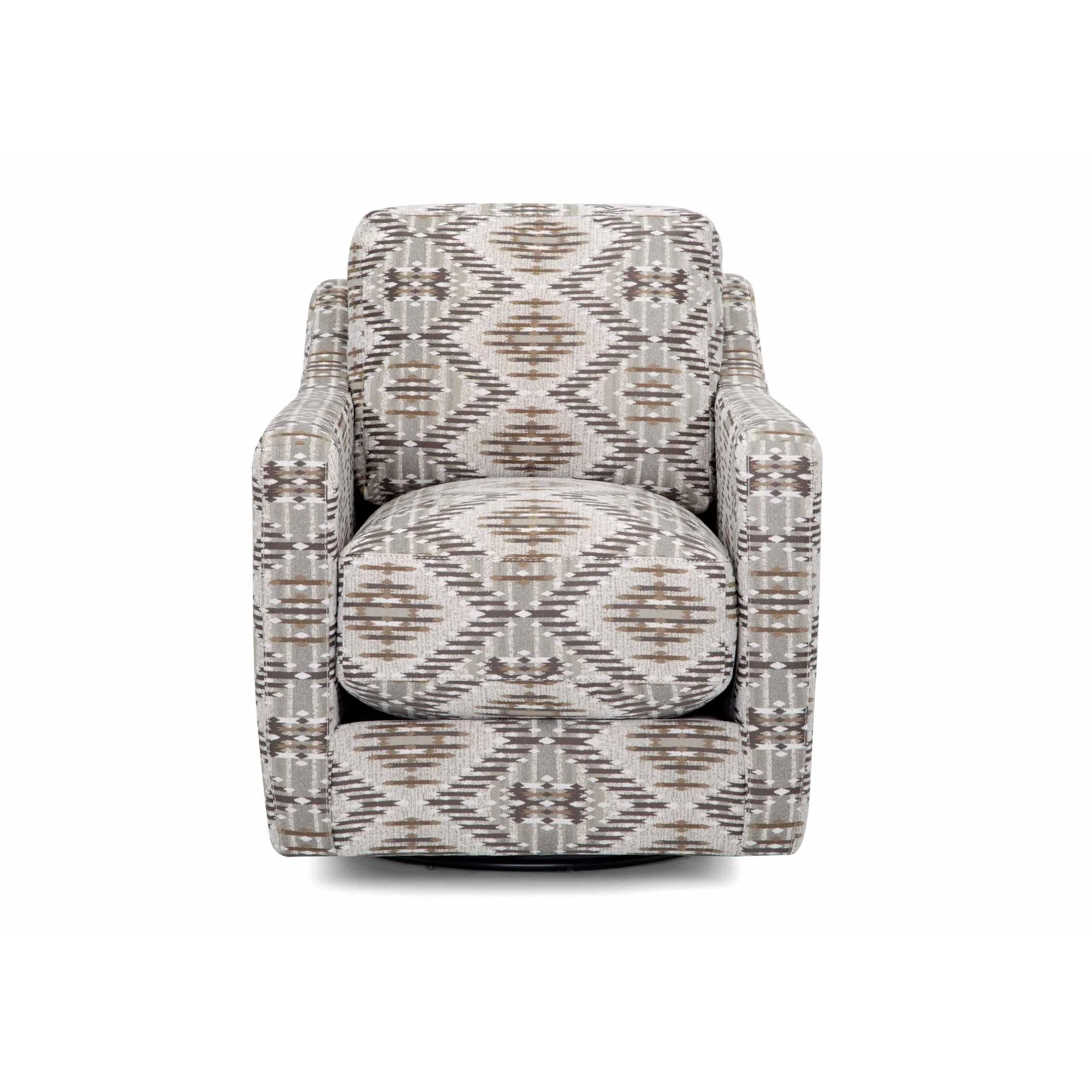 Franklin Swivel Fabric Accent Chair 2183 3985-26 - Image 2
