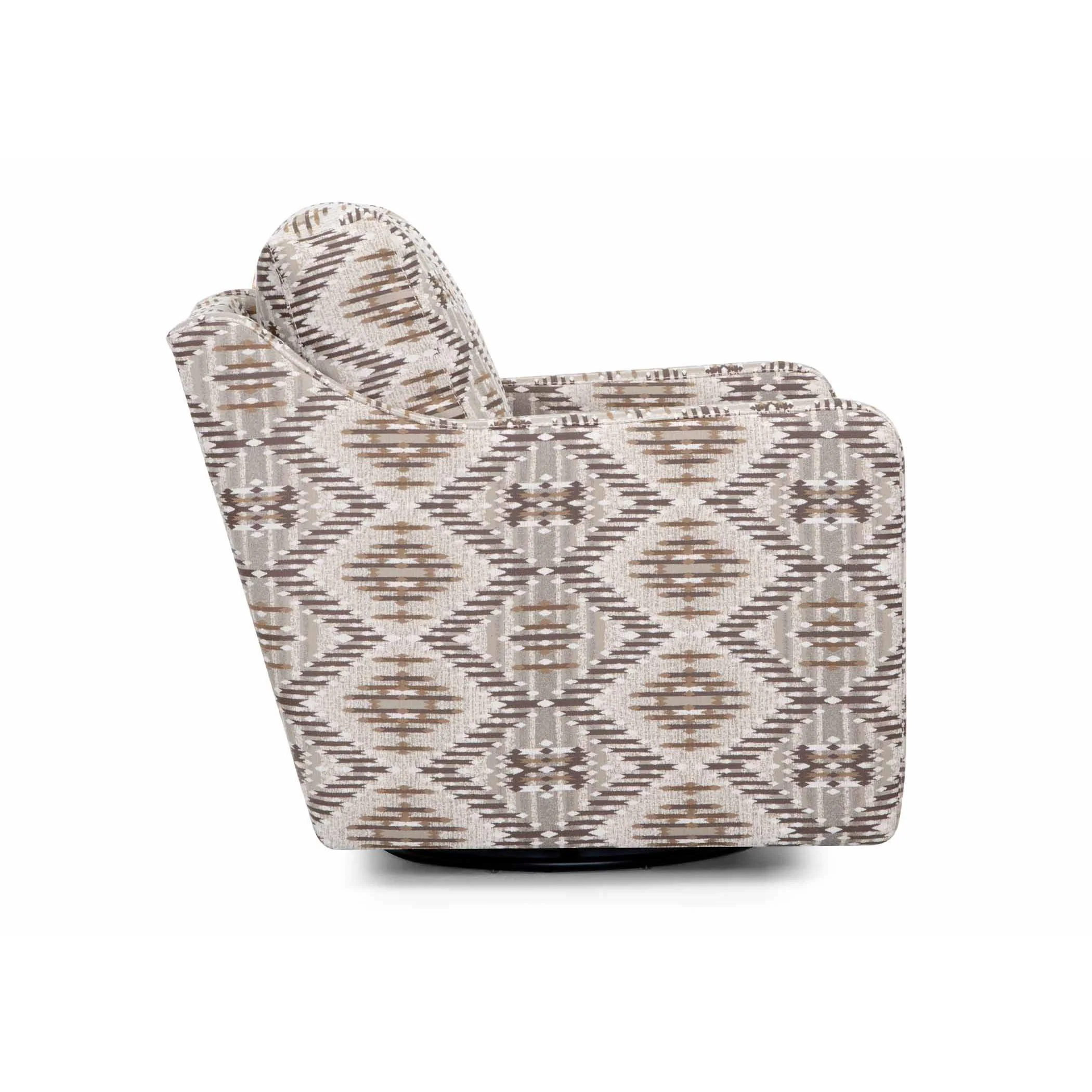 Franklin Swivel Fabric Accent Chair 2183 3985-26 - Image 3