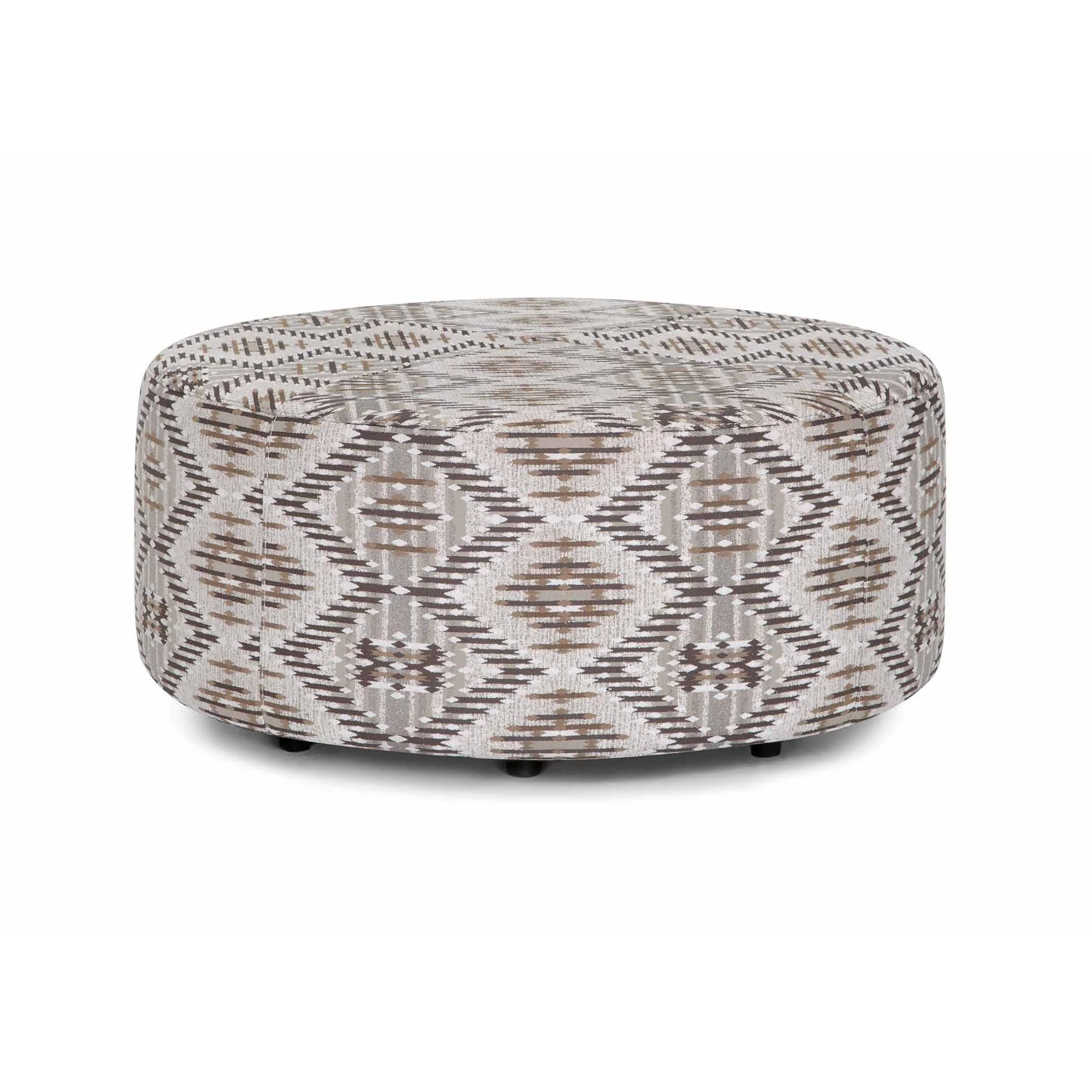 Franklin Fabric Ottoman 776-18 3985-26 - Image 1
